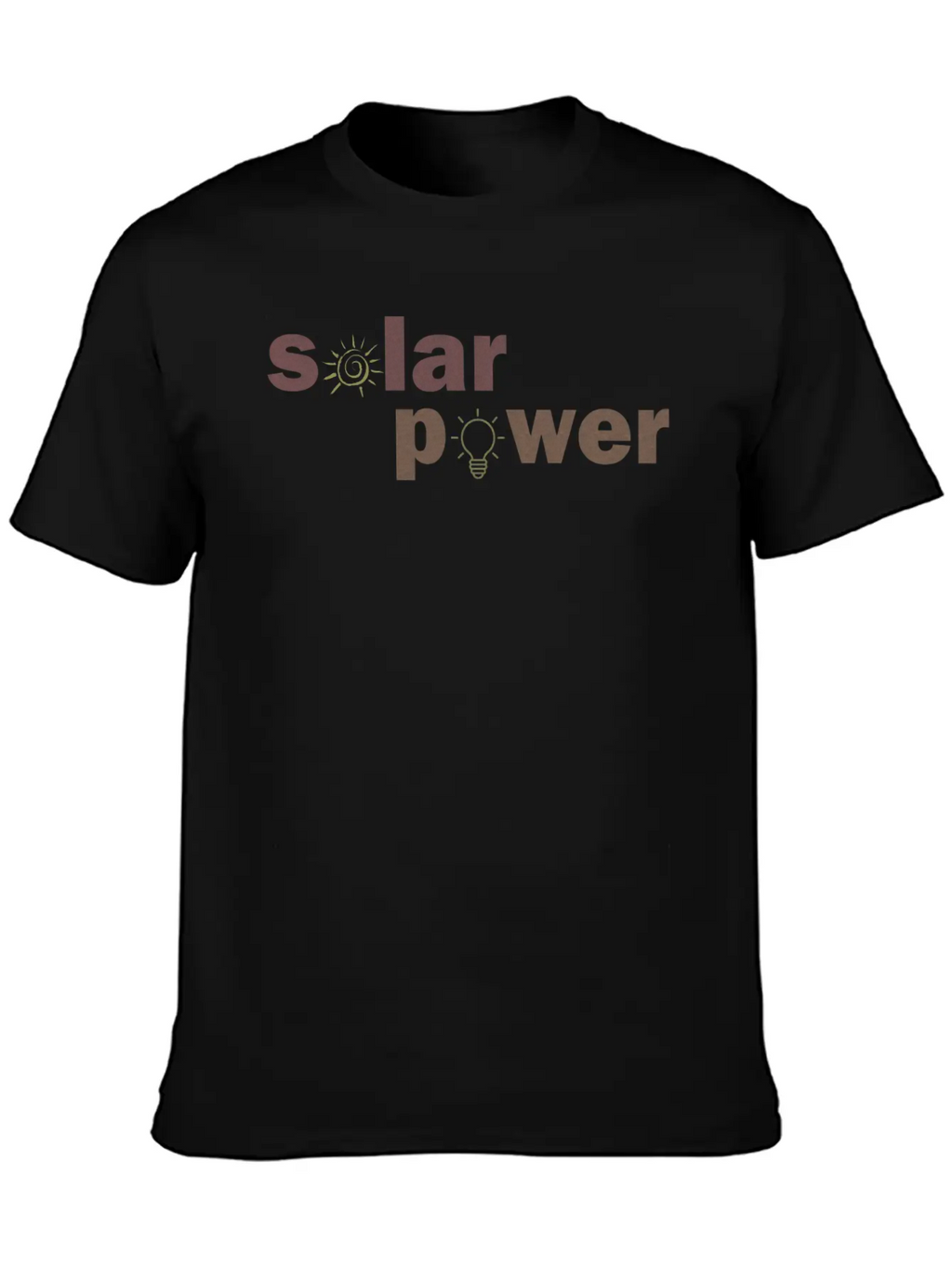 Solar Power - Renewable Energy - Green Energy Breathable Graphic T-Shirt – Perfect For Casual Days