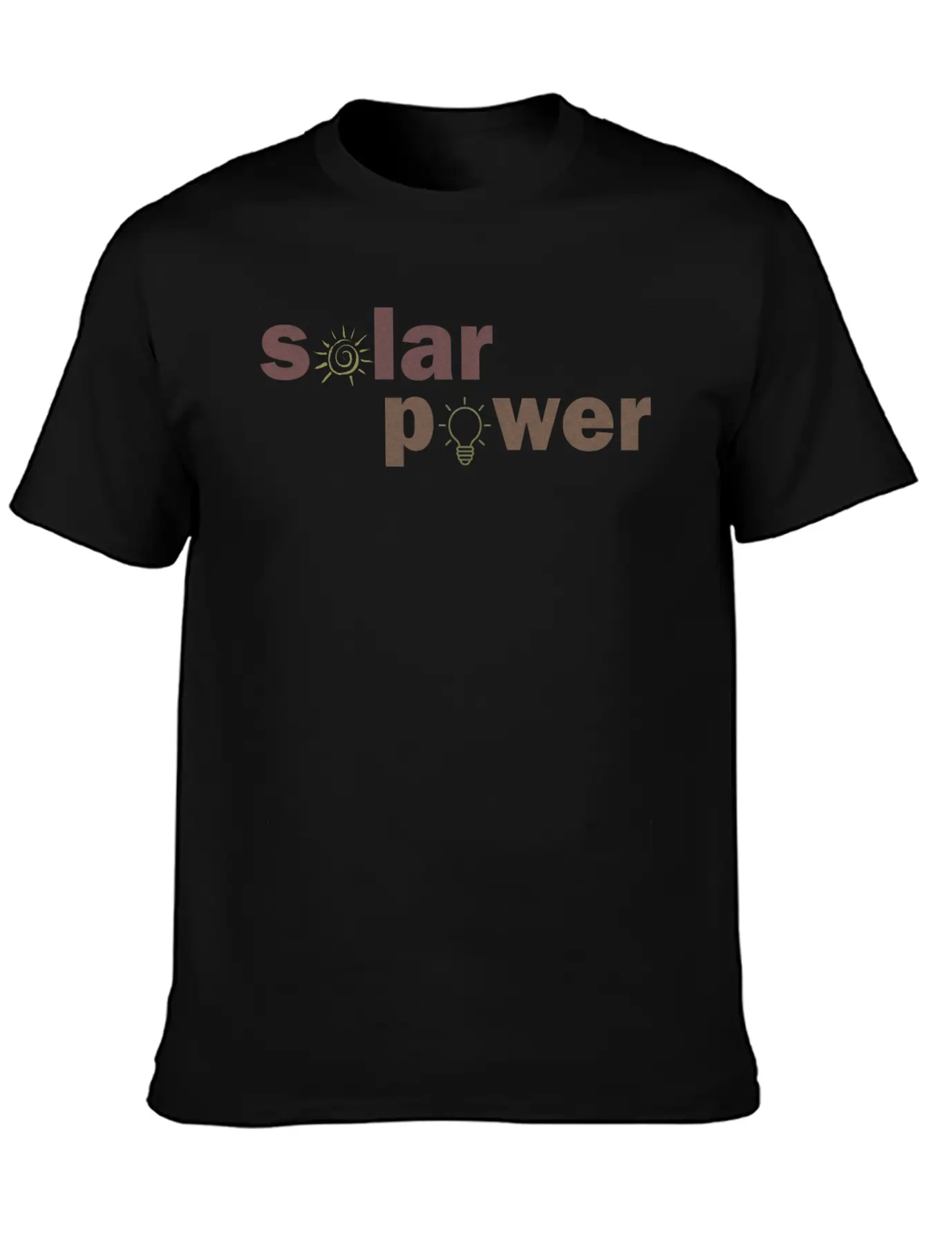 Solar Power - Renewable Energy - Green Energy Breathable Graphic T-Shirt – Perfect For Casual Days