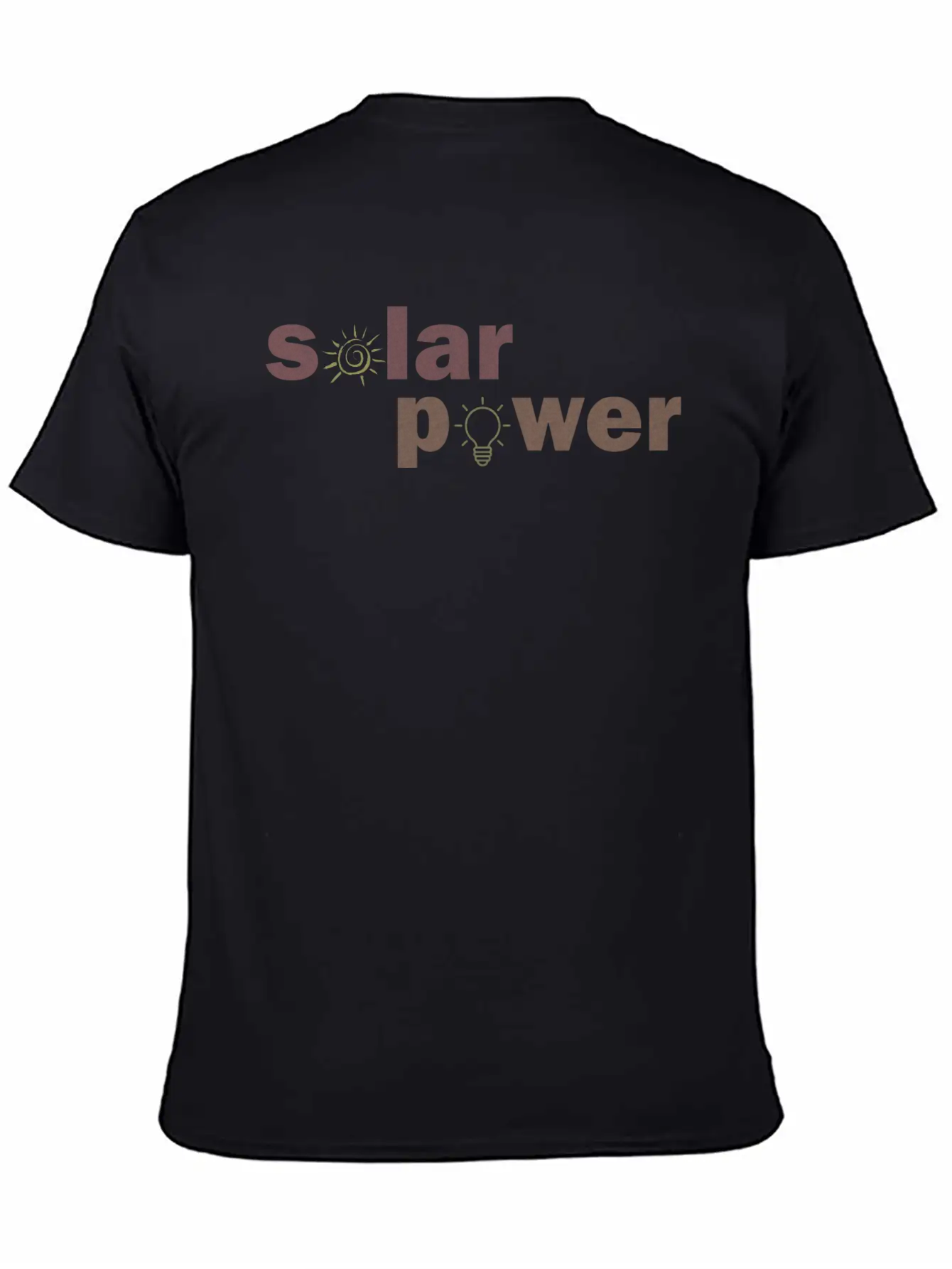 Solar Power - Renewable Energy - Green Energy Breathable Graphic T-Shirt – Perfect For Casual Days
