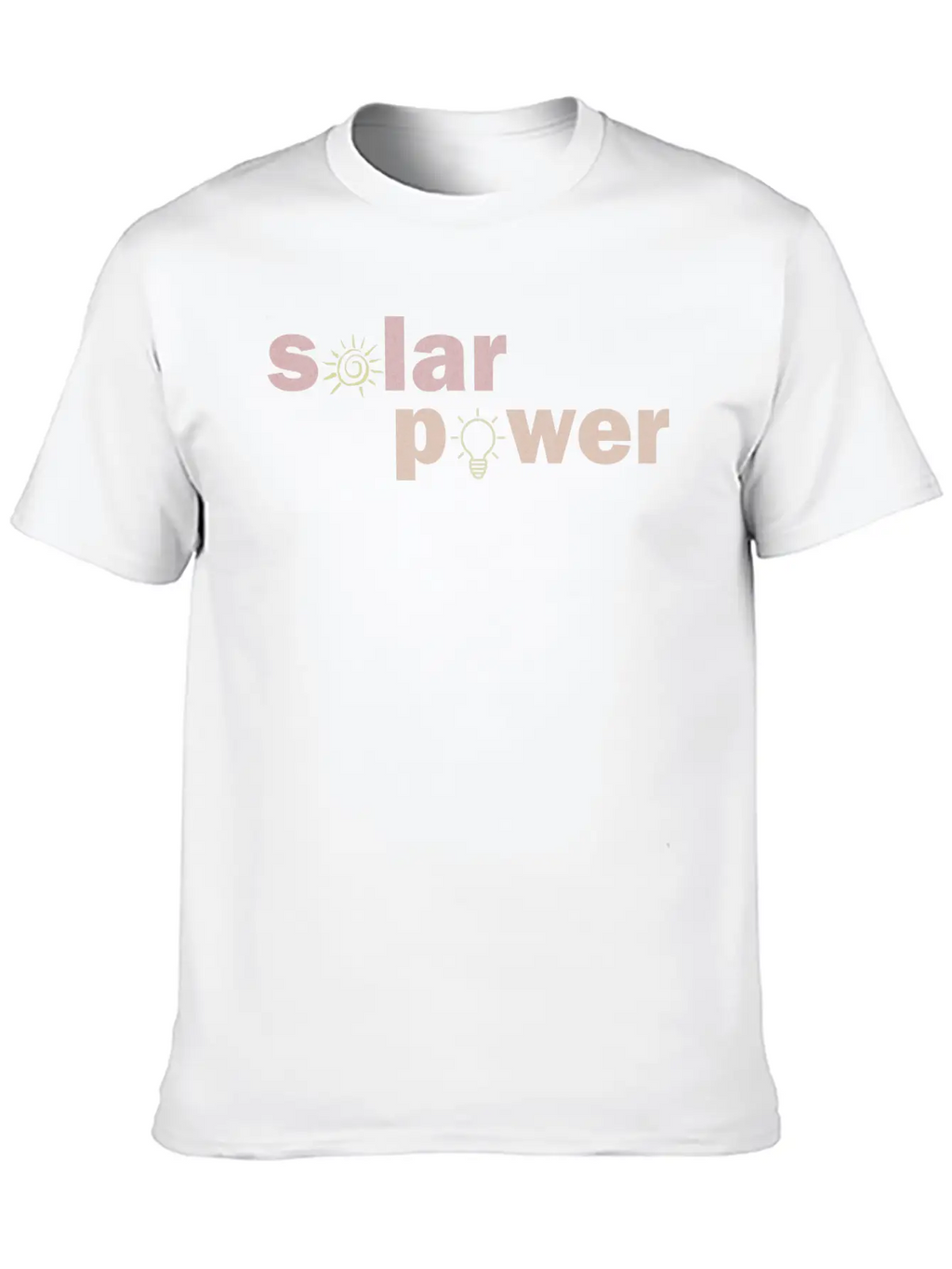 Solar Power - Renewable Energy - Green Energy Breathable Graphic T-Shirt – Perfect For Casual Days