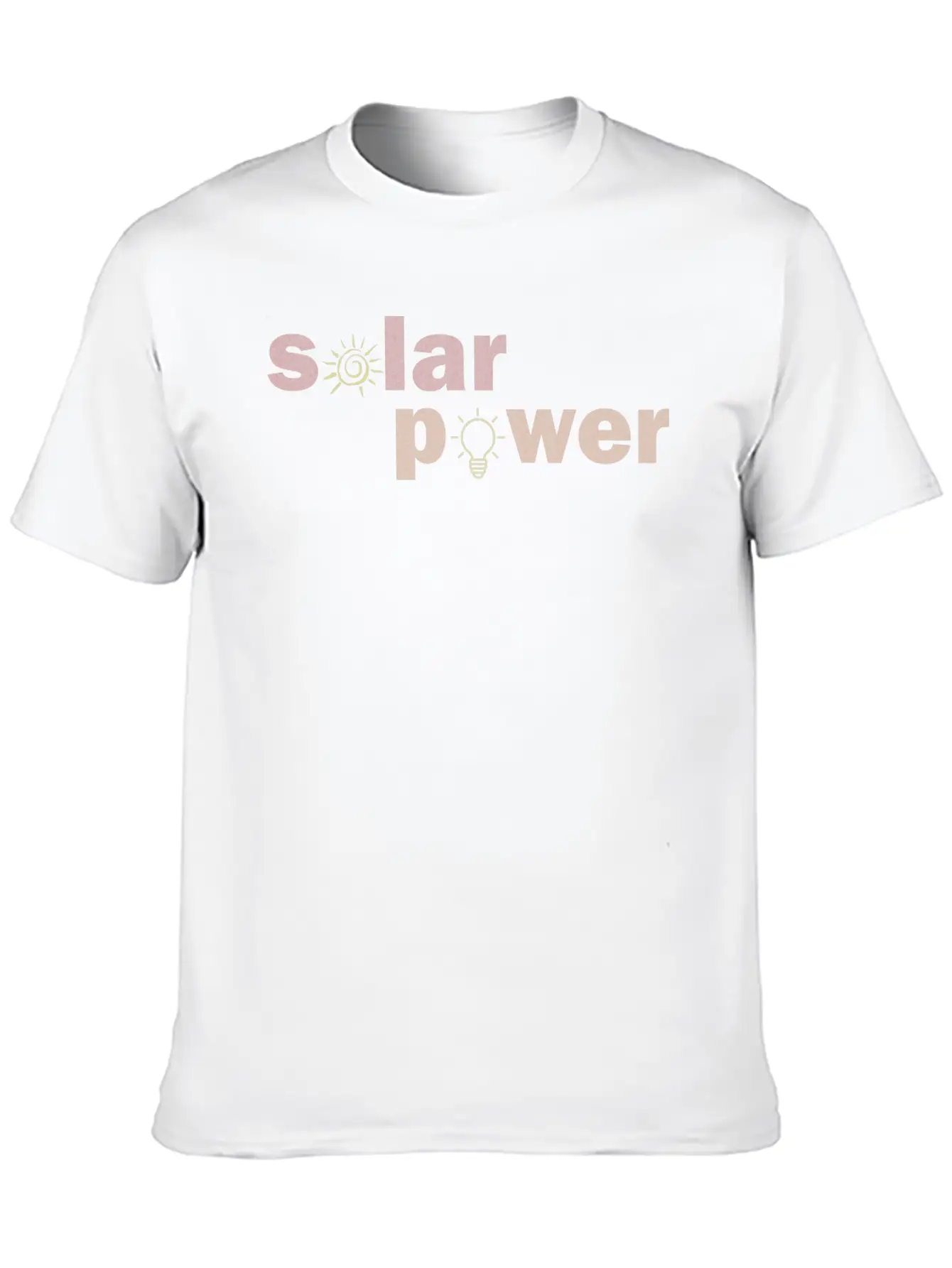 Solar Power - Renewable Energy - Green Energy Breathable Graphic T-Shirt – Perfect For Casual Days