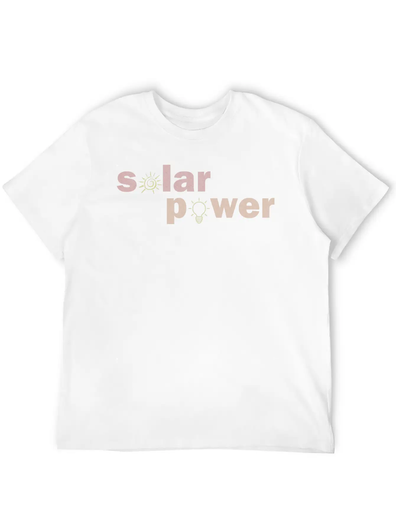 Solar Power - Renewable Energy - Green Energy Breathable Graphic T-Shirt – Perfect For Casual Days