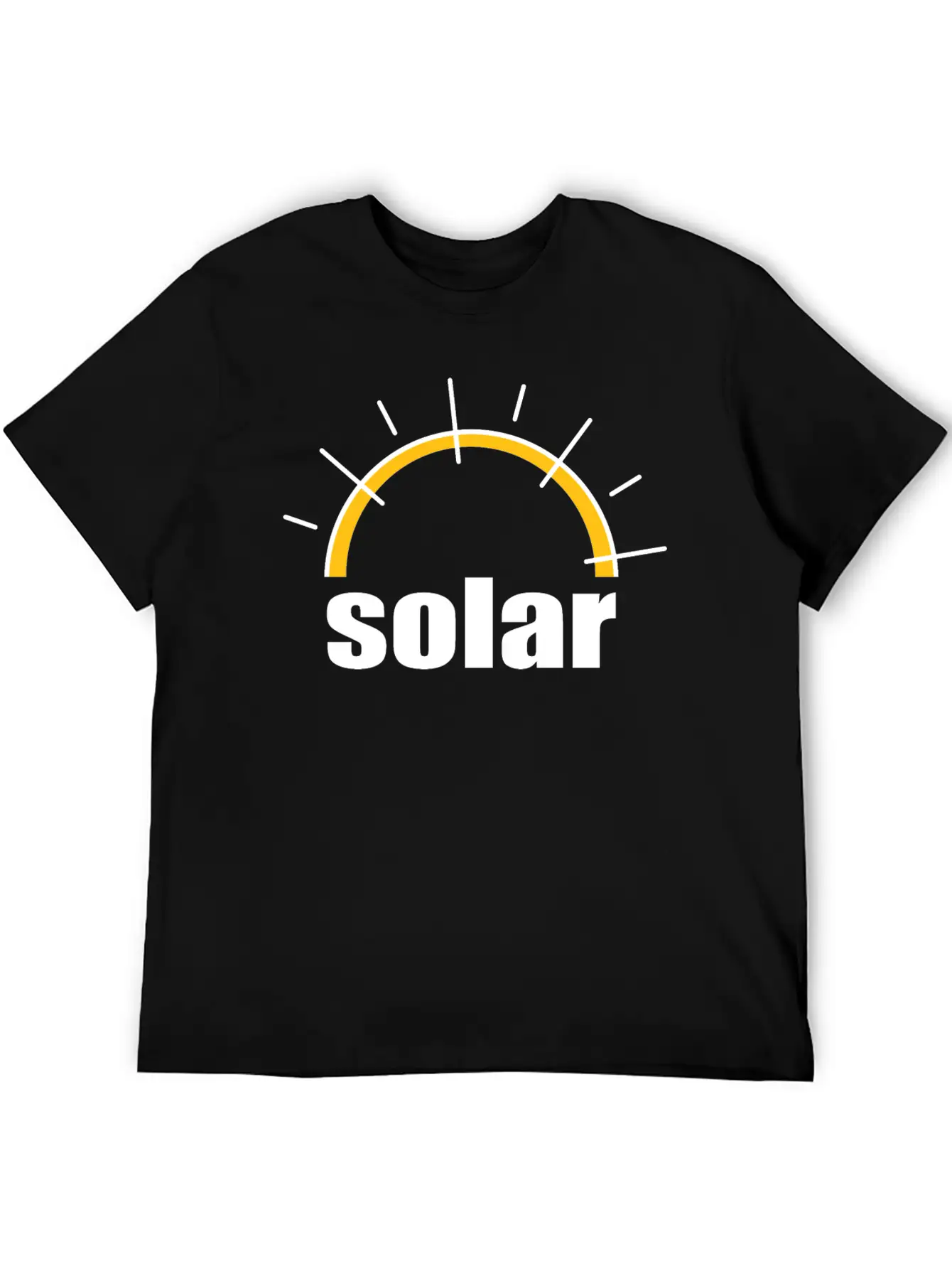 Solar Power - Renewable Energy - Green Energy Relaxed Everyday Tee – Lightweight And Durable Cotton