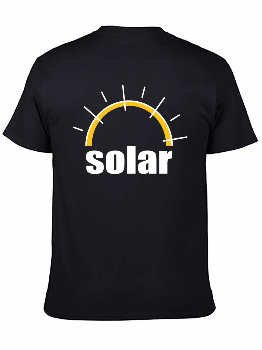 Solar Power - Renewable Energy - Green Energy Relaxed Everyday Tee – Lightweight And Durable Cotton