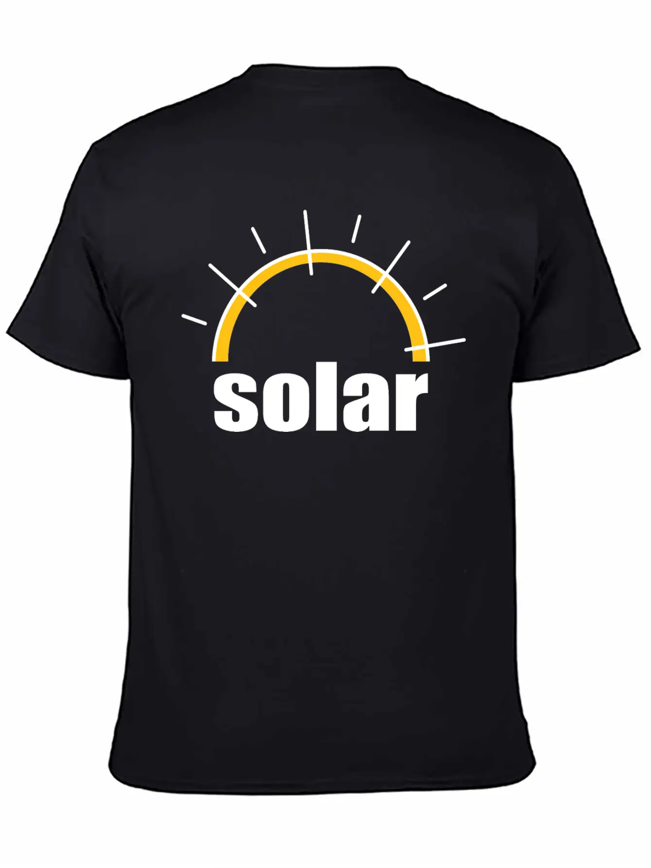 Solar Power - Renewable Energy - Green Energy Relaxed Everyday Tee – Lightweight And Durable Cotton
