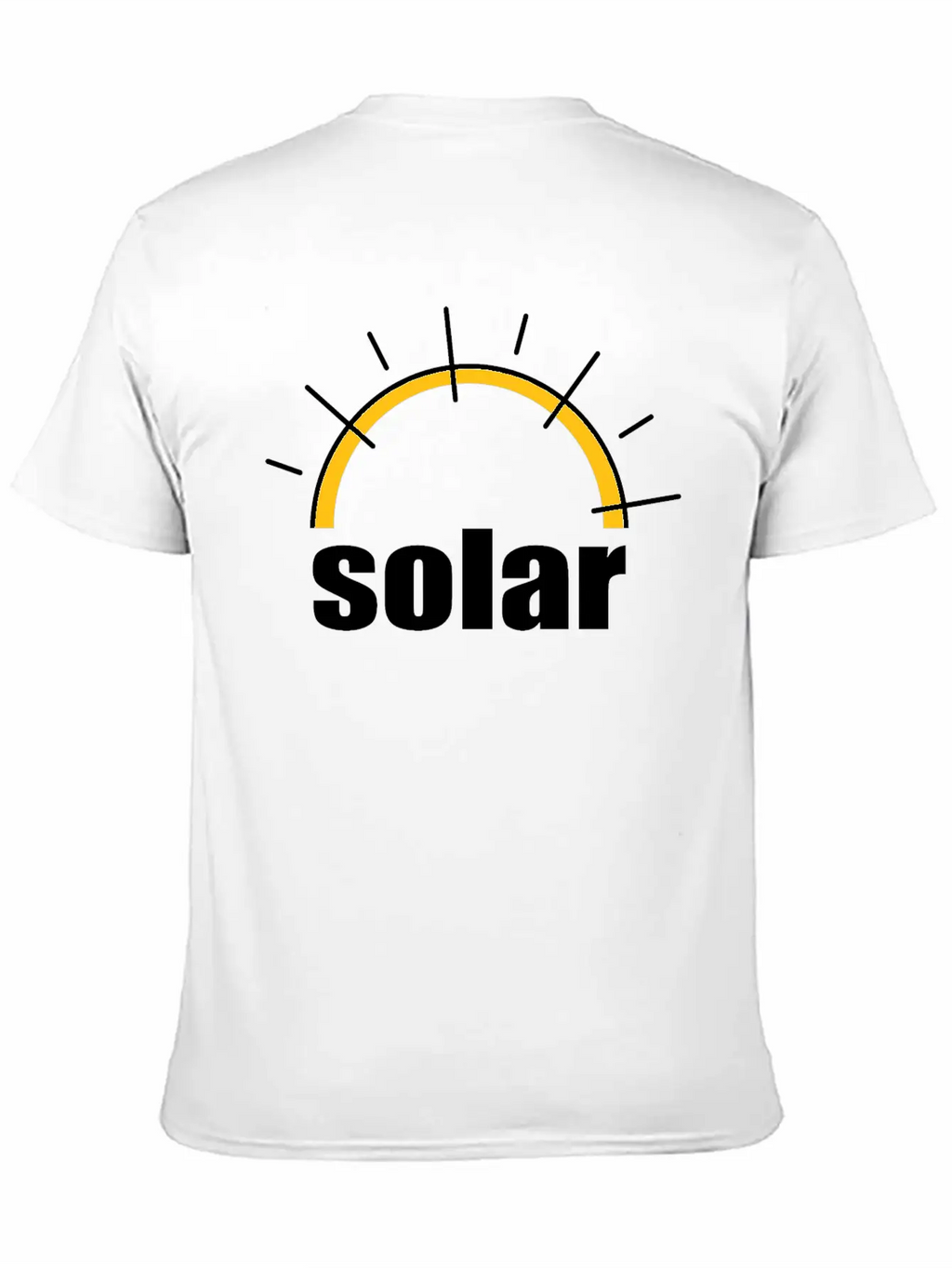 Solar Power - Renewable Energy - Green Energy Relaxed Everyday Tee – Lightweight And Durable Cotton