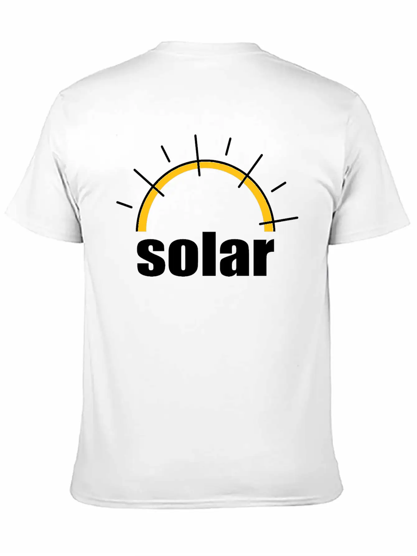Solar Power - Renewable Energy - Green Energy Relaxed Everyday Tee – Lightweight And Durable Cotton
