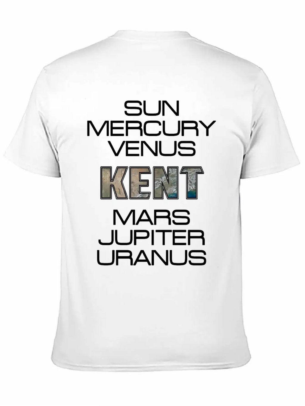 Solar System Planet Earth Kent Gift Classic Cotton Tee – Unisex Comfort For Any Season