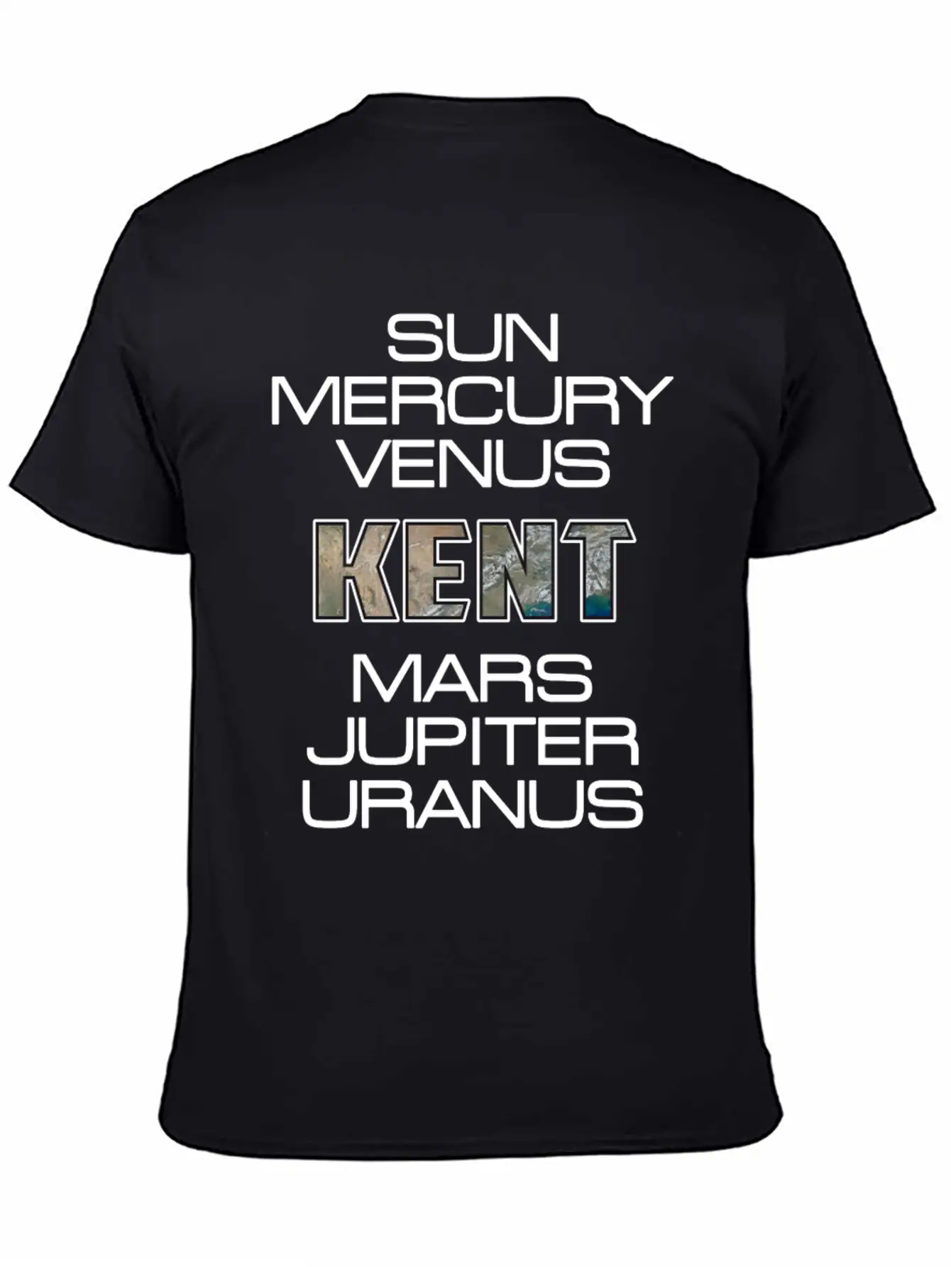 Solar System Planet Earth Kent Gift Classic Cotton Tee – Unisex Comfort For Any Season