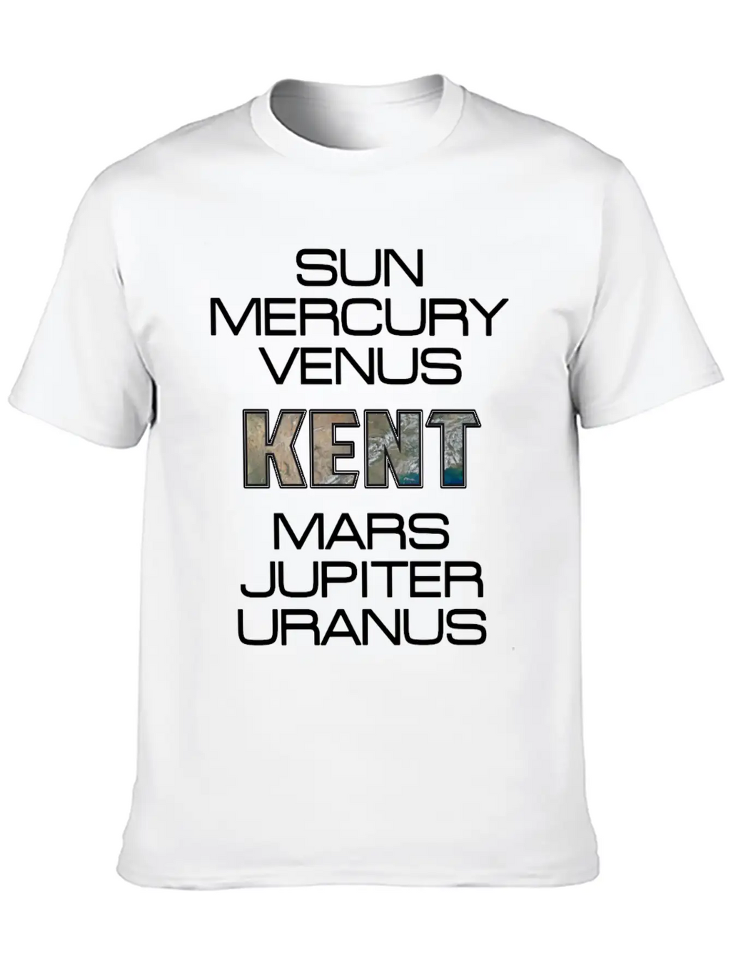 Solar System Planet Earth Kent Gift Classic Cotton Tee – Unisex Comfort For Any Season