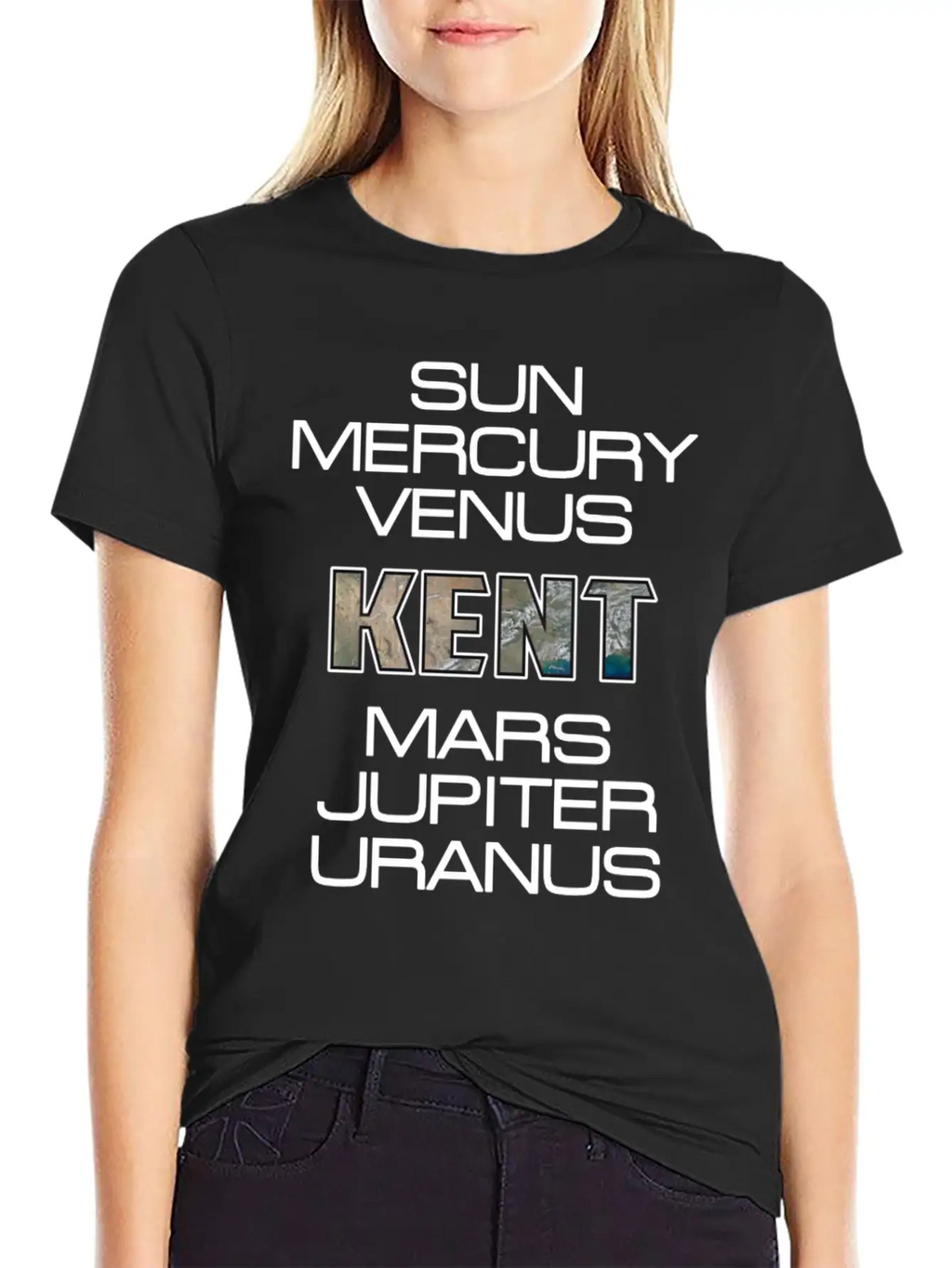 Solar System Planet Earth Kent Gift Classic Cotton Tee – Unisex Comfort For Any Season