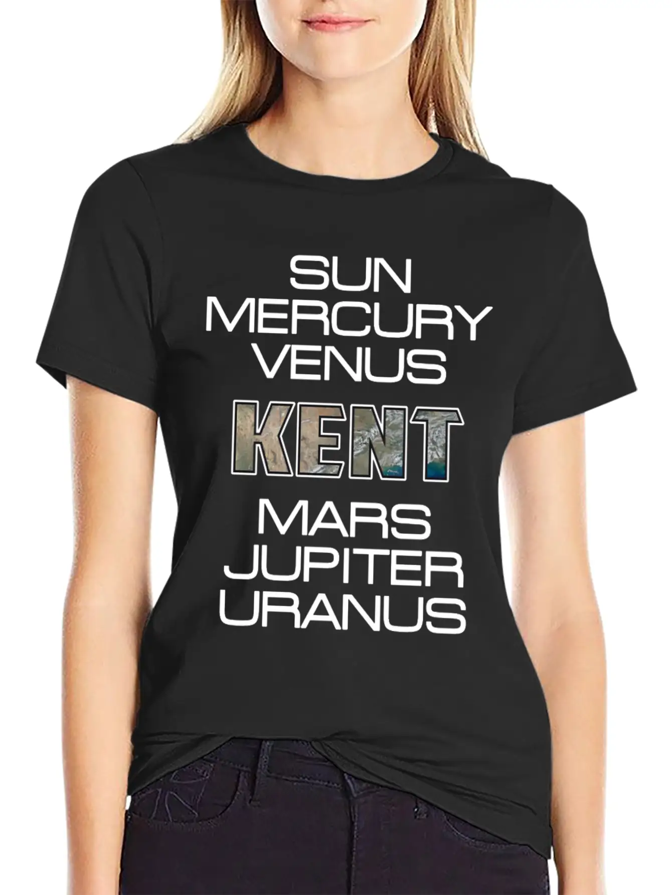 Solar System Planet Earth Kent Gift Classic Cotton Tee – Unisex Comfort For Any Season