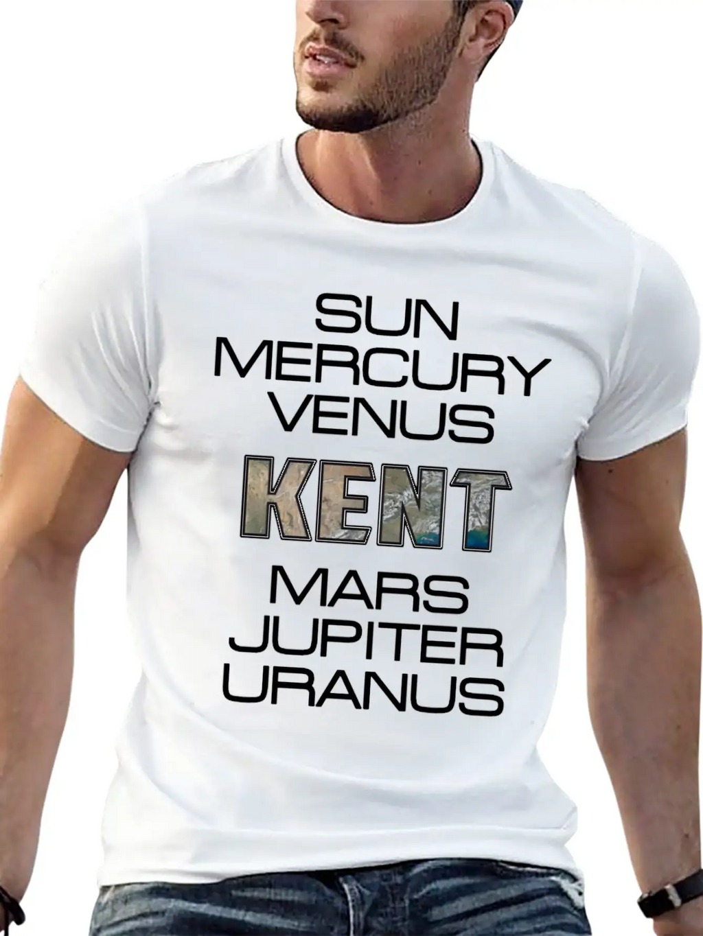 Solar System Planet Earth Kent Gift Classic Cotton Tee – Unisex Comfort For Any Season