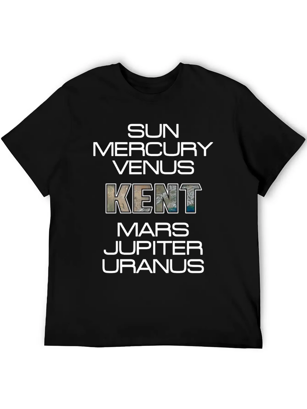 Solar System Planet Earth Kent Gift Classic Cotton Tee – Unisex Comfort For Any Season