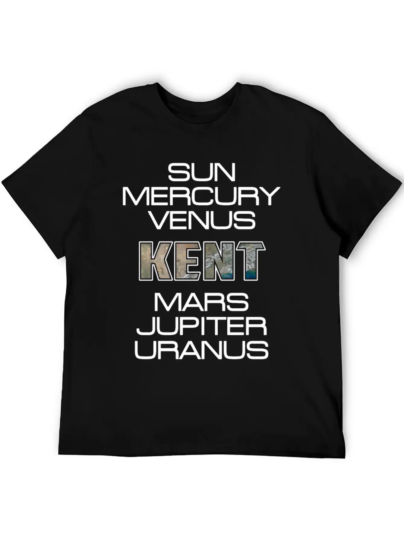Solar System Planet Earth Kent Gift Classic Cotton Tee – Unisex Comfort For Any Season