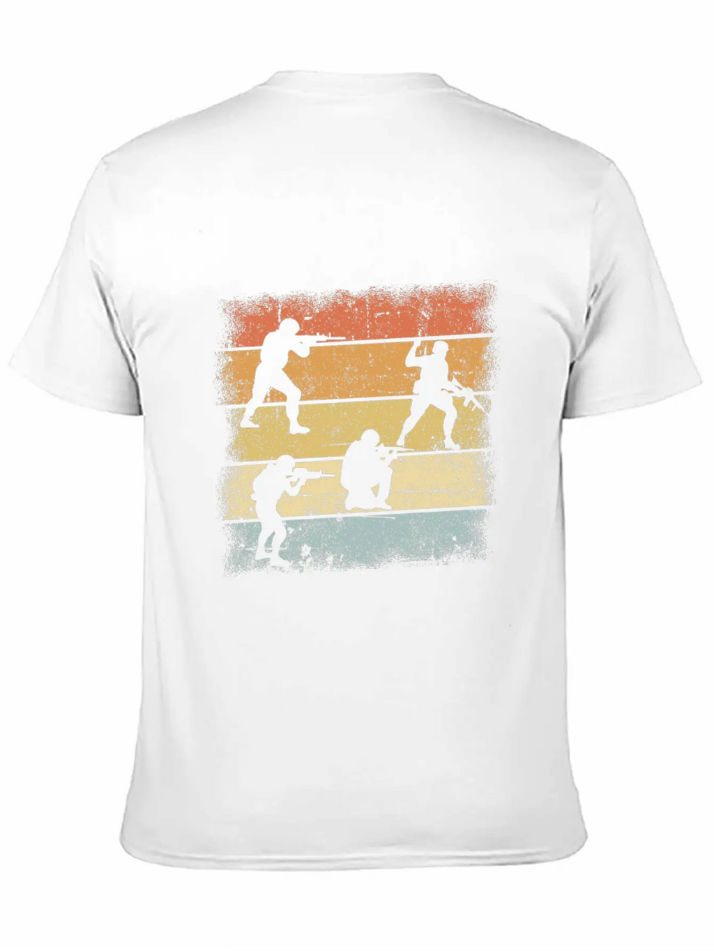Soldier Retro Relaxed Everyday Tee – Lightweight And Durable Cotton