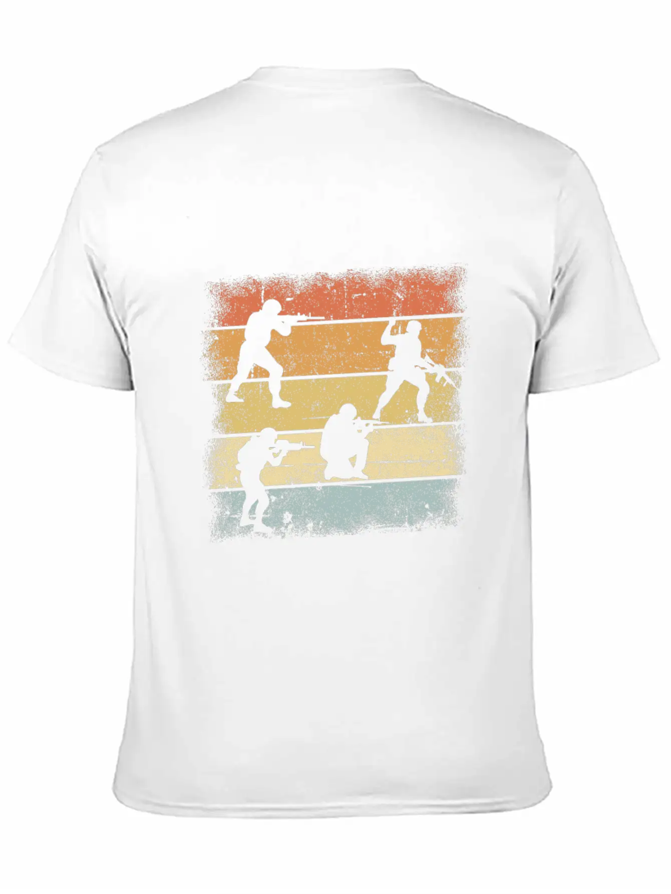 Soldier Retro Relaxed Everyday Tee – Lightweight And Durable Cotton