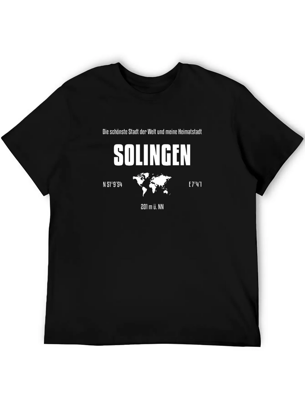 Solingen's Most Beautiful City In The World Essential Cotton Tee For Daily Outfits – Unisex Style