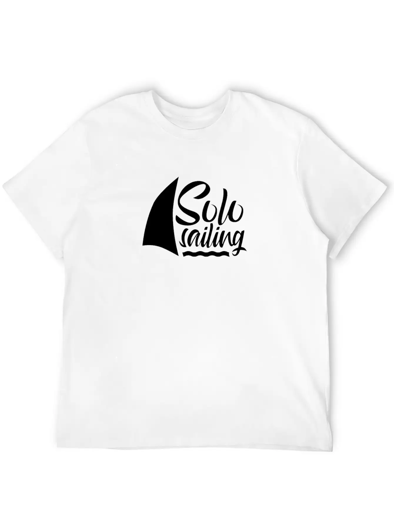 Solo Sailing Sail Sailor Single Handed Breathable Graphic T-Shirt – Perfect For Casual Days