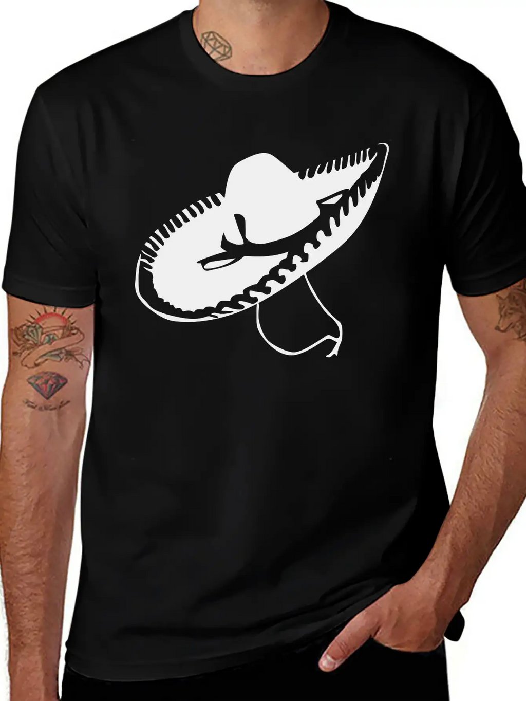 Sombrero Essential Cotton Tee For Daily Outfits – Unisex Style