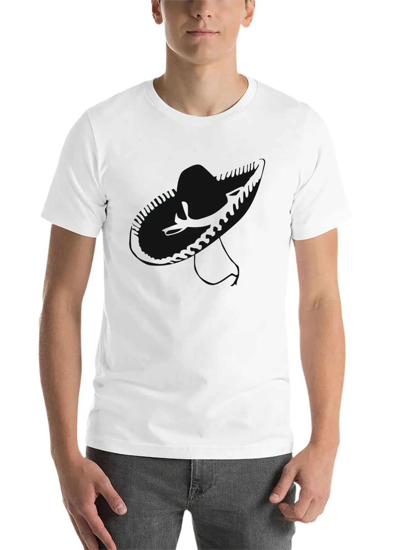 Sombrero Essential Cotton Tee For Daily Outfits – Unisex Style