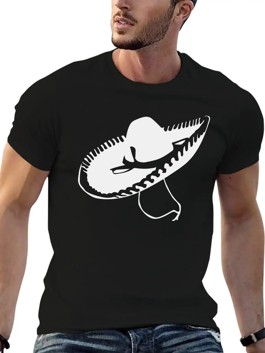 Sombrero Essential Cotton Tee For Daily Outfits – Unisex Style