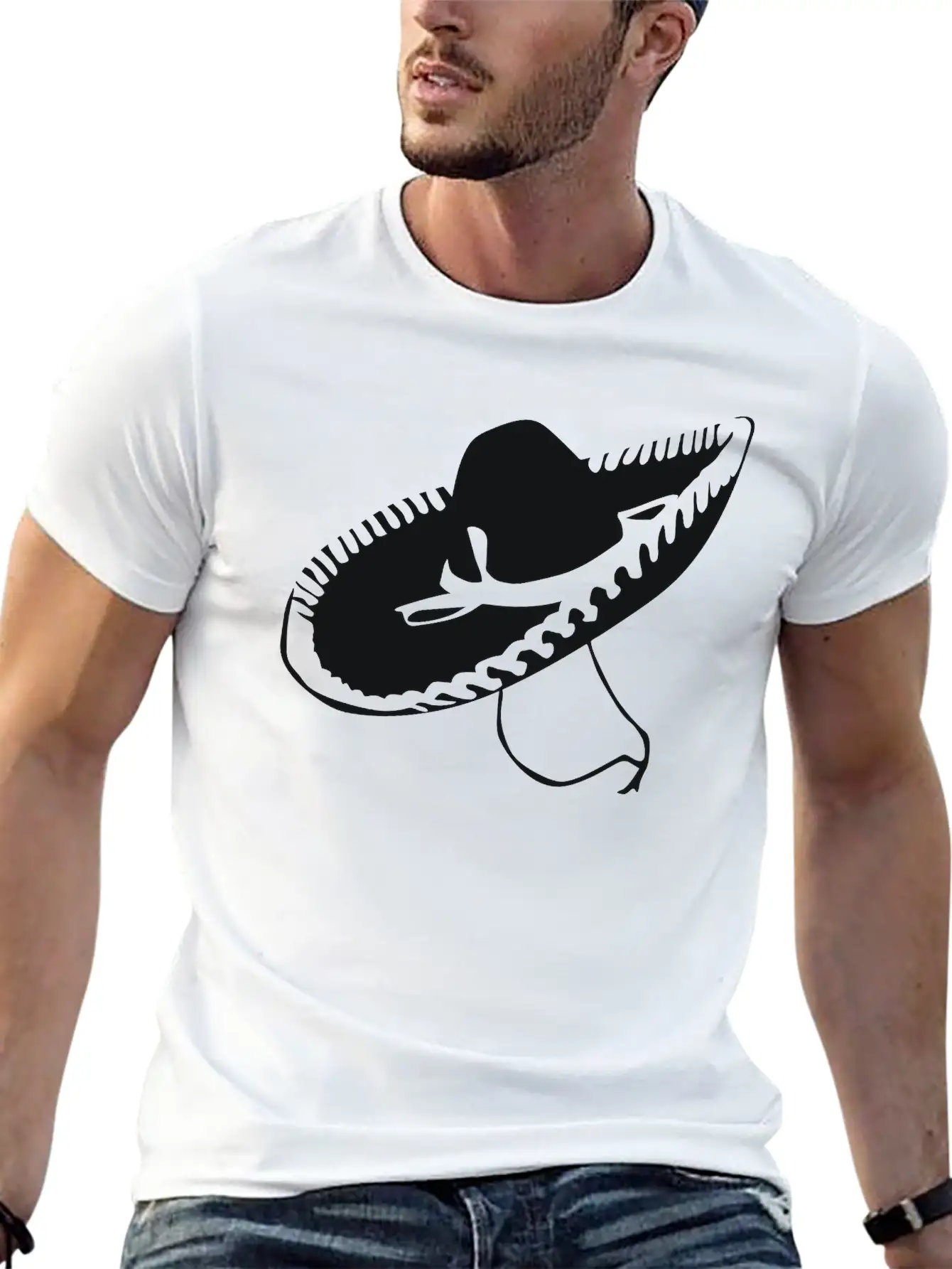 Sombrero Essential Cotton Tee For Daily Outfits – Unisex Style