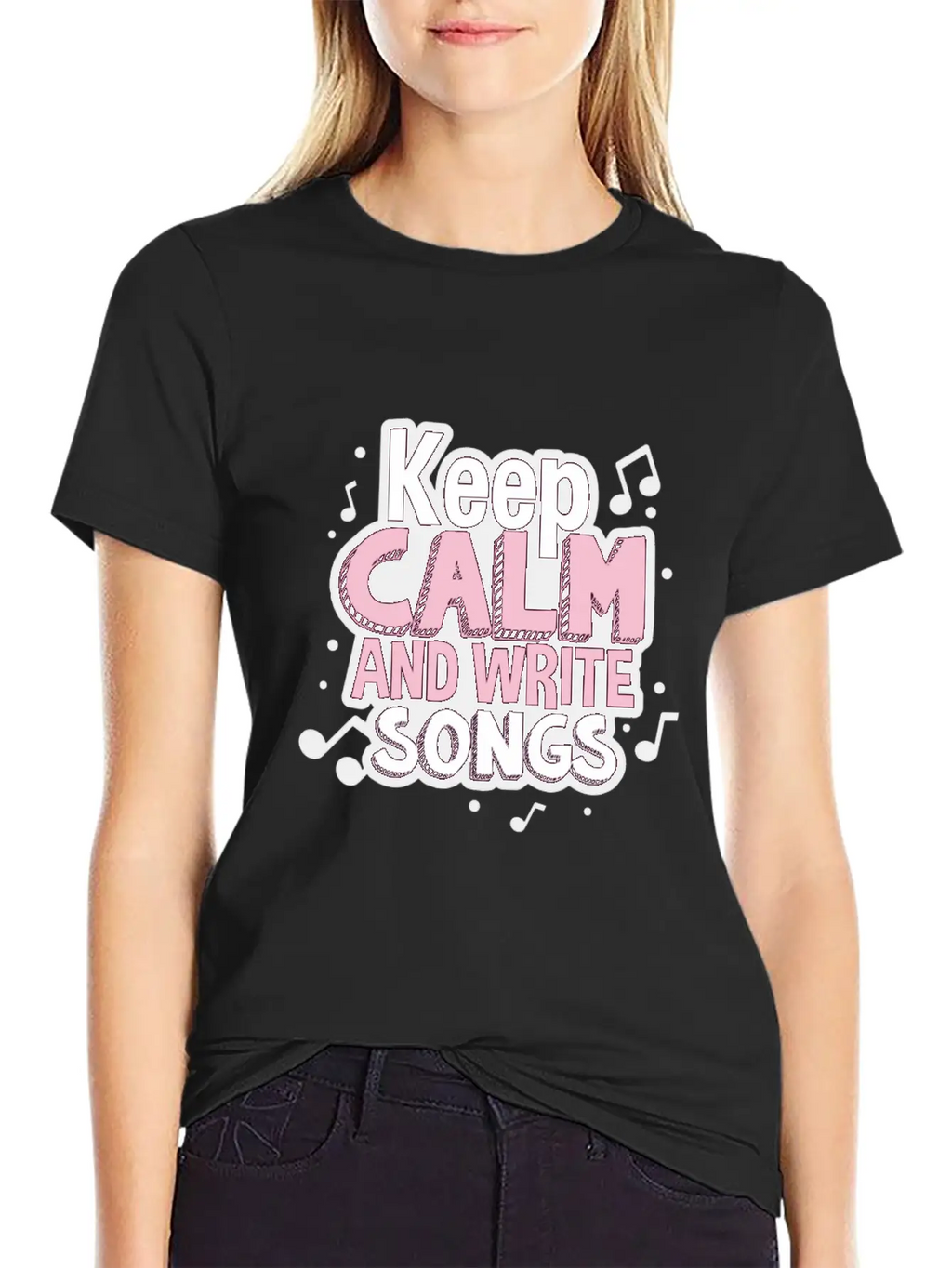 Songwriter Musician Singer Singing Breathable Soft Cotton T-Shirt – Timeless Casual Look