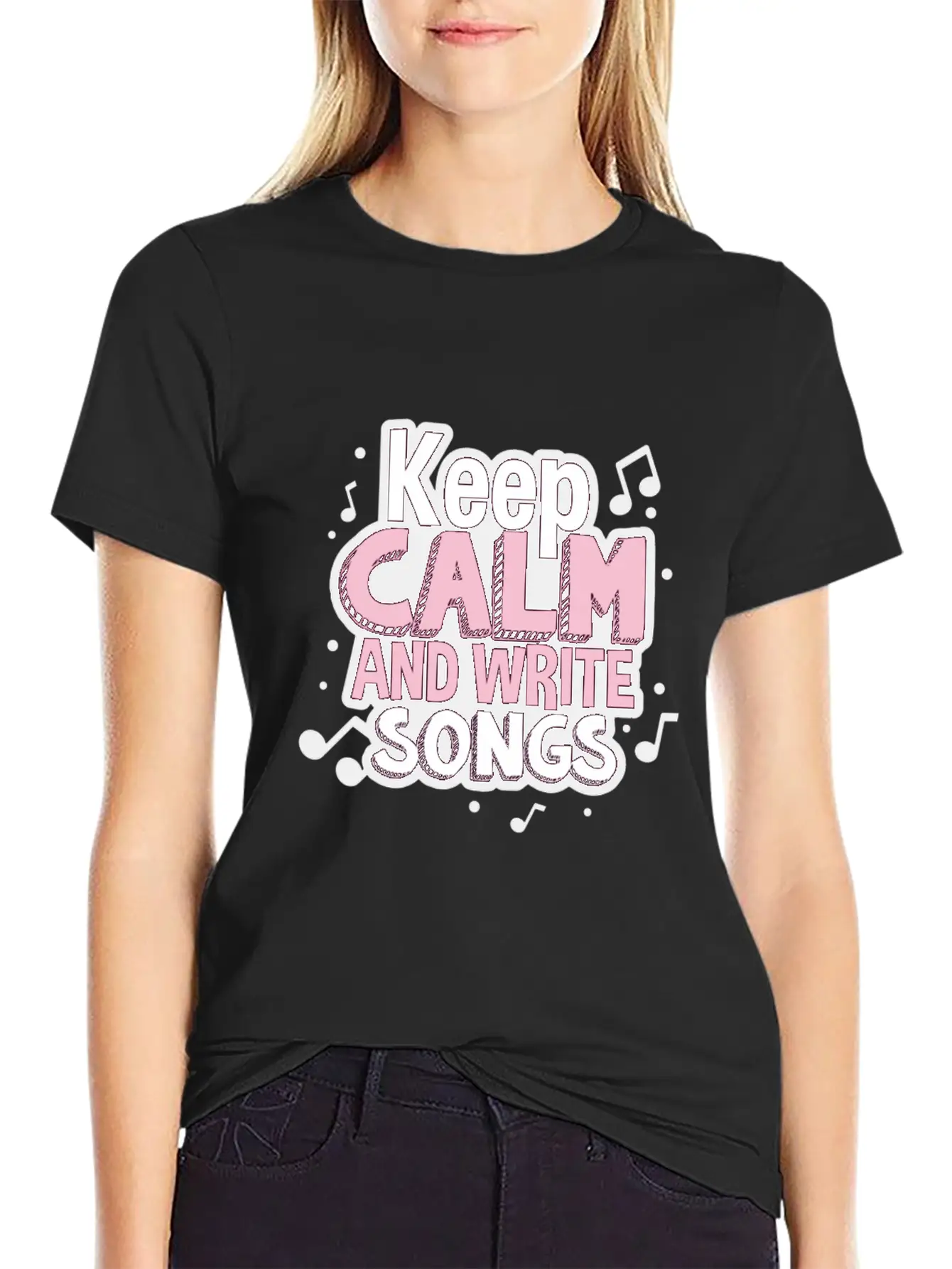 Songwriter Musician Singer Singing Breathable Soft Cotton T-Shirt – Timeless Casual Look