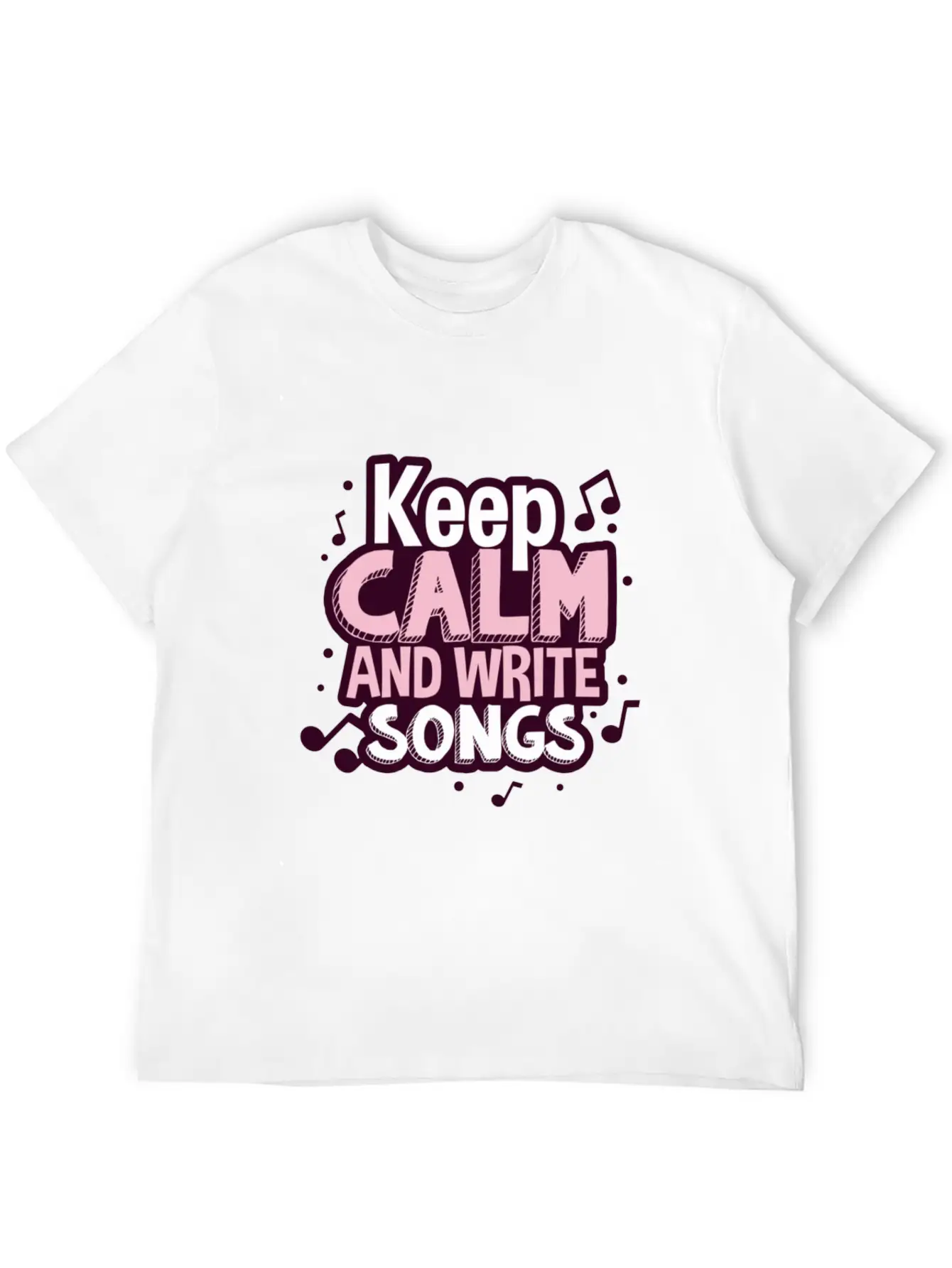 Songwriter Musician Singer Singing Breathable Soft Cotton T-Shirt – Timeless Casual Look