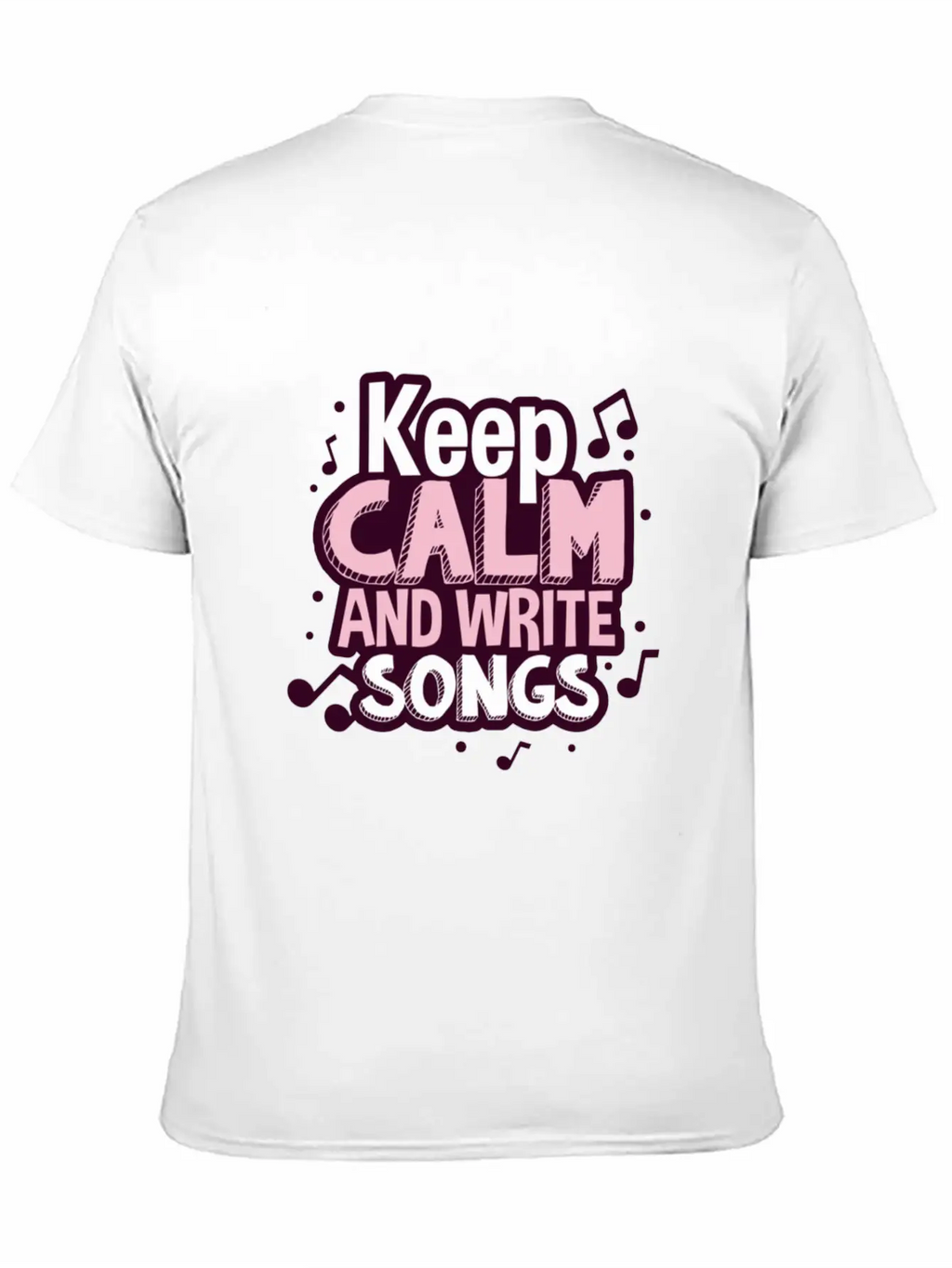 Songwriter Musician Singer Singing Breathable Soft Cotton T-Shirt – Timeless Casual Look