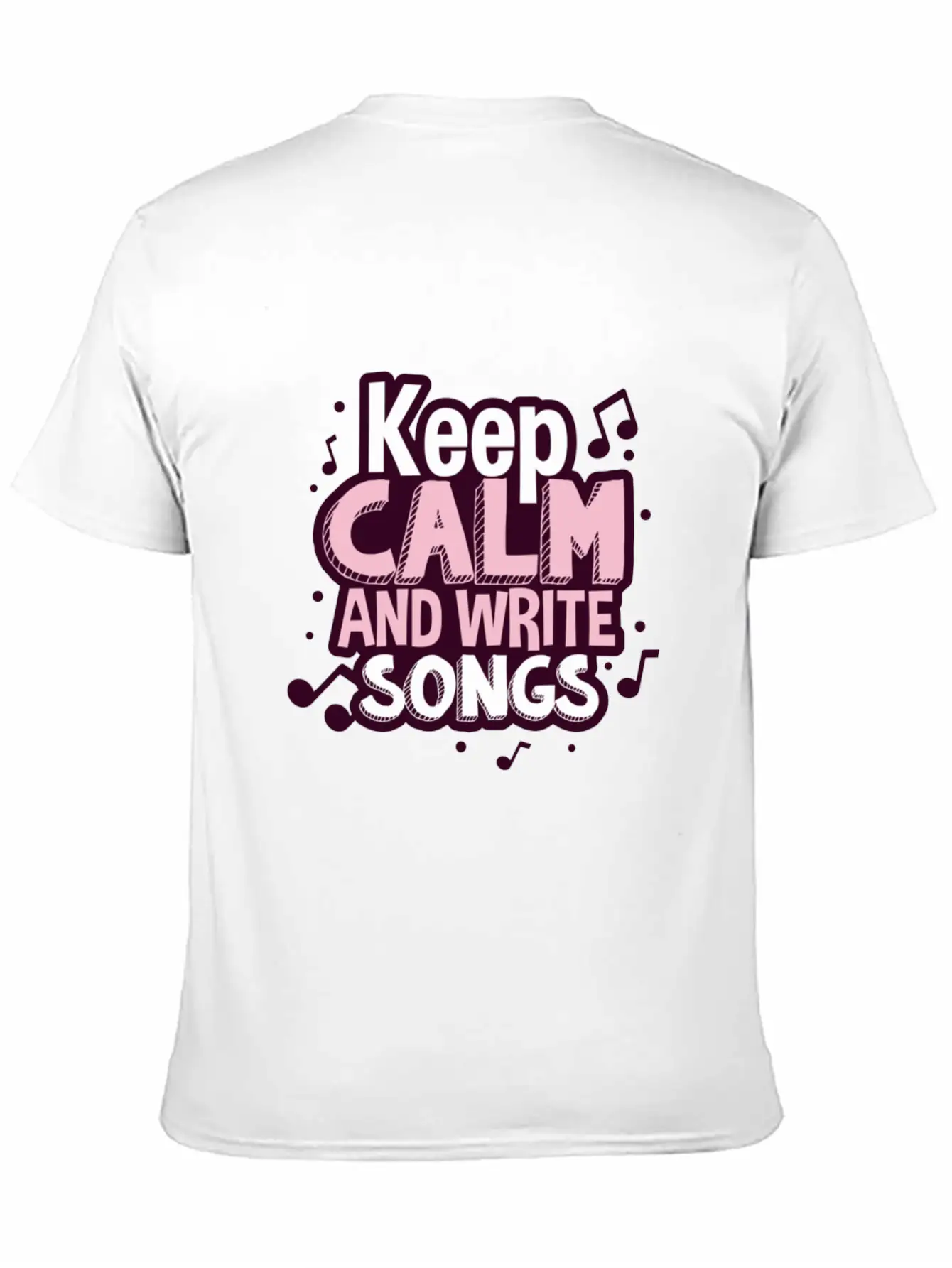 Songwriter Musician Singer Singing Breathable Soft Cotton T-Shirt – Timeless Casual Look