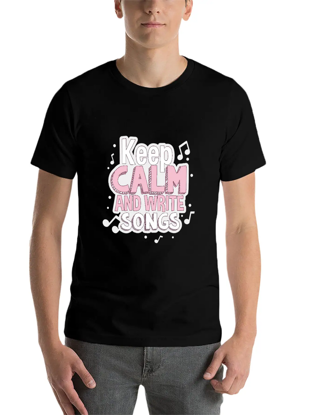 Songwriter Musician Singer Singing Breathable Soft Cotton T-Shirt – Timeless Casual Look