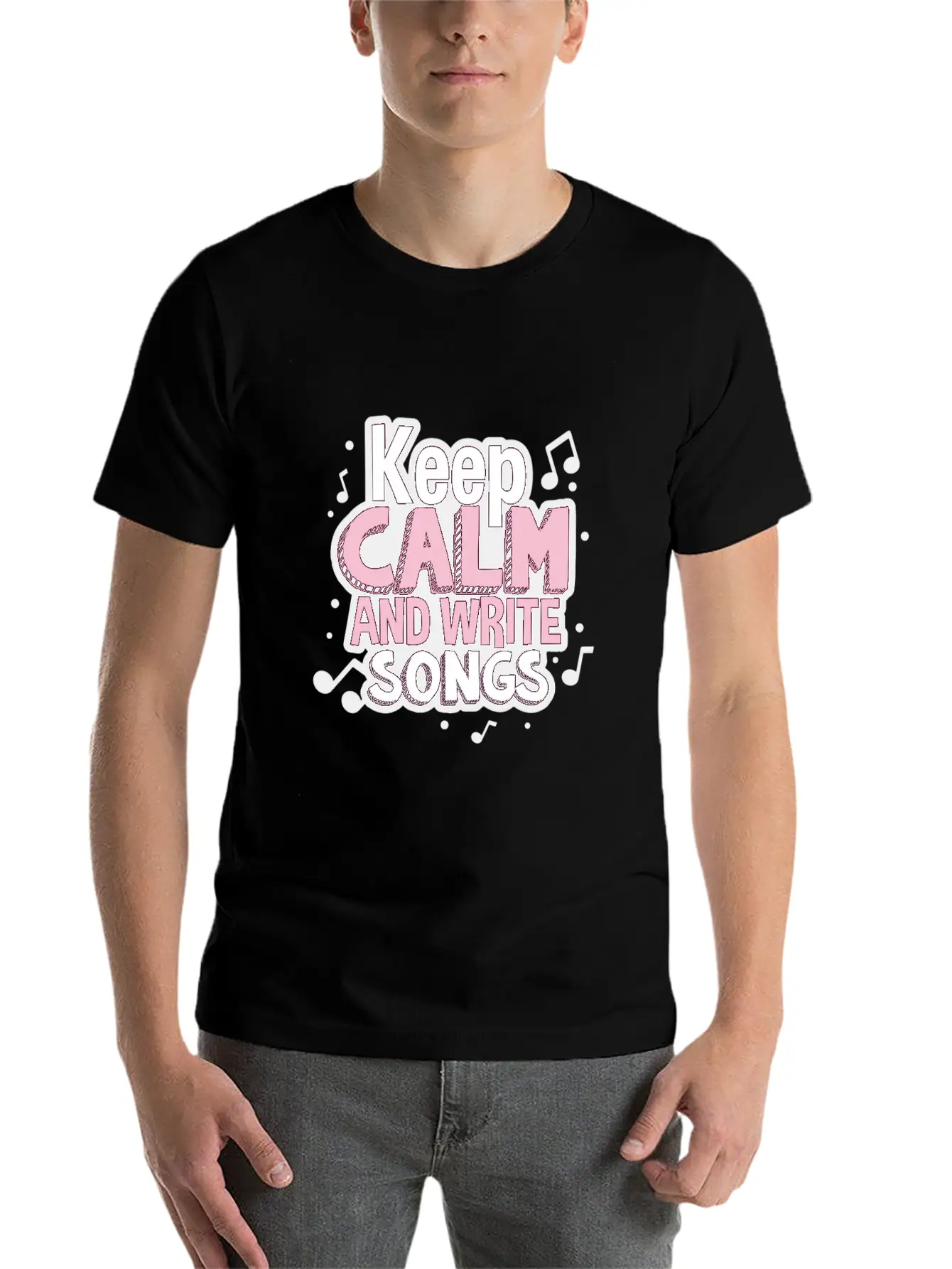 Songwriter Musician Singer Singing Breathable Soft Cotton T-Shirt – Timeless Casual Look