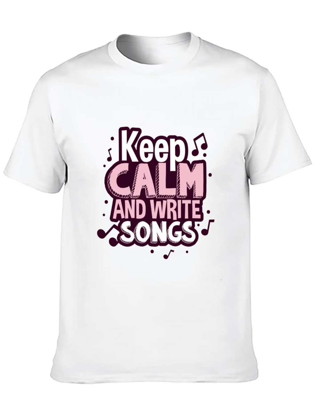 Songwriter Musician Singer Singing Breathable Soft Cotton T-Shirt – Timeless Casual Look