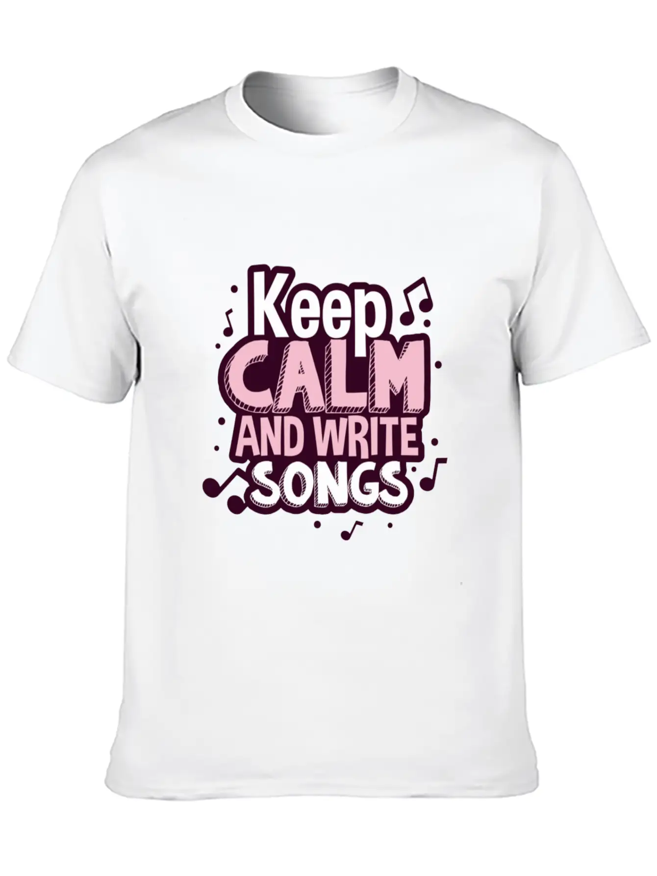 Songwriter Musician Singer Singing Breathable Soft Cotton T-Shirt – Timeless Casual Look
