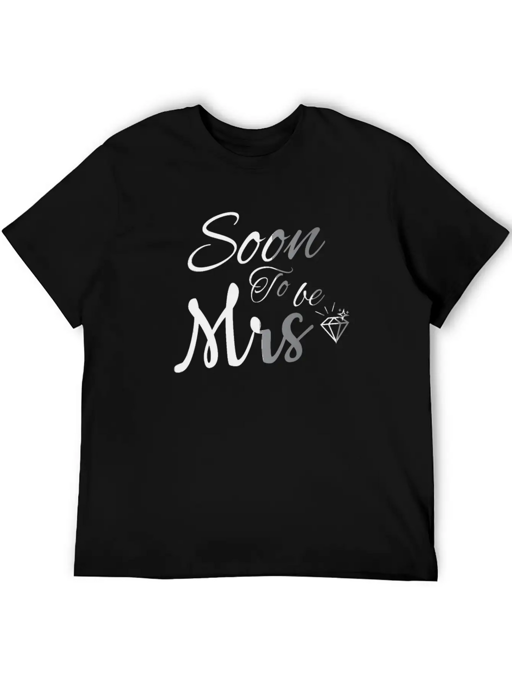 Soon To Be Mrs Wifey | Future Mrs | Just Marrieds Basic Graphic T-Shirt – Daily Comfort In Soft Cotton