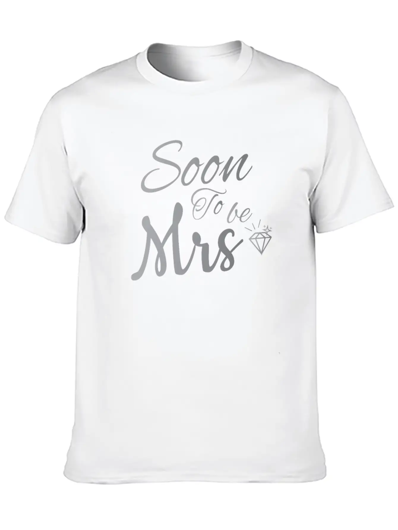 Soon To Be Mrs Wifey | Future Mrs | Just Marrieds Basic Graphic T-Shirt – Daily Comfort In Soft Cotton