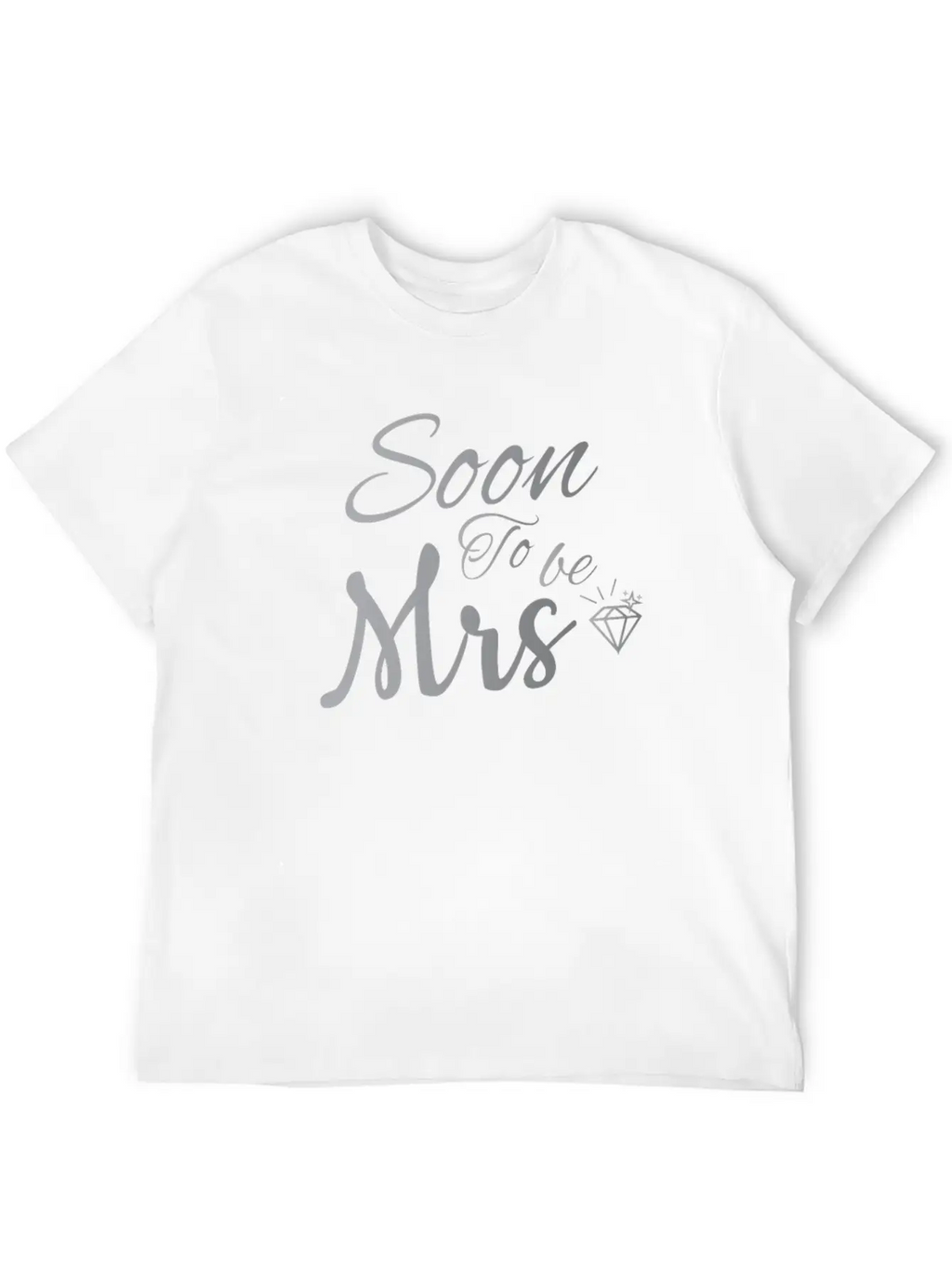 Soon To Be Mrs Wifey | Future Mrs | Just Marrieds Basic Graphic T-Shirt – Daily Comfort In Soft Cotton