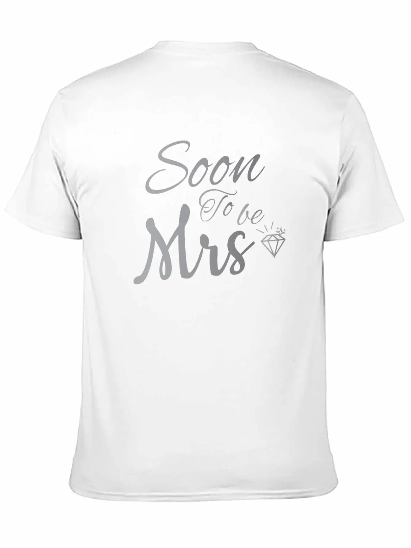 Soon To Be Mrs Wifey | Future Mrs | Just Marrieds Basic Graphic T-Shirt – Daily Comfort In Soft Cotton