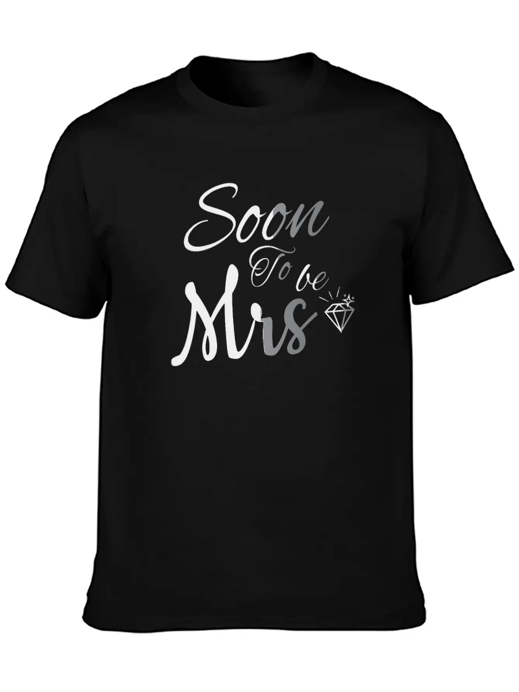 Soon To Be Mrs Wifey | Future Mrs | Just Marrieds Basic Graphic T-Shirt – Daily Comfort In Soft Cotton