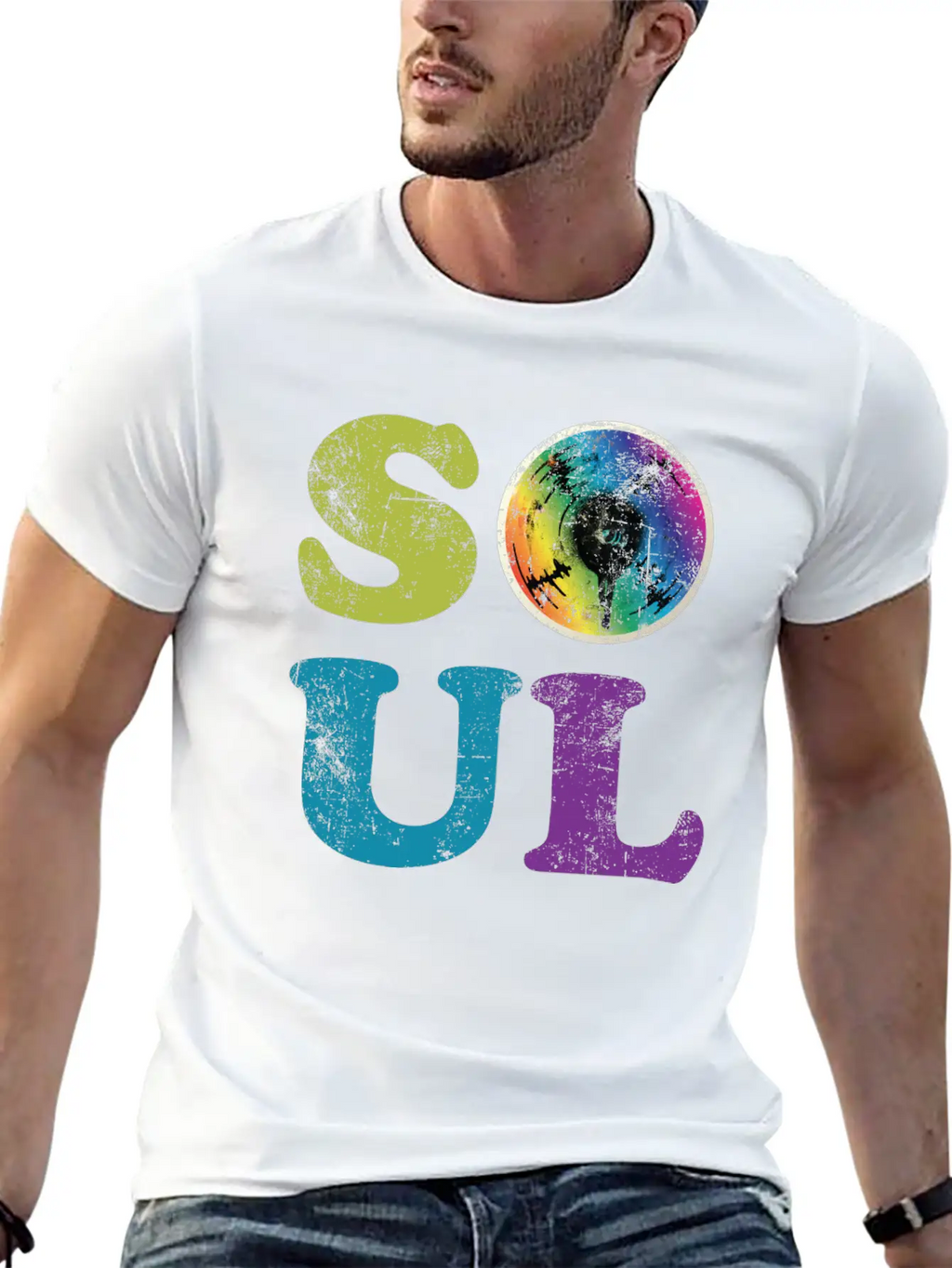 Soul Retro Breathable Graphic T-Shirt – Perfect For Casual Days