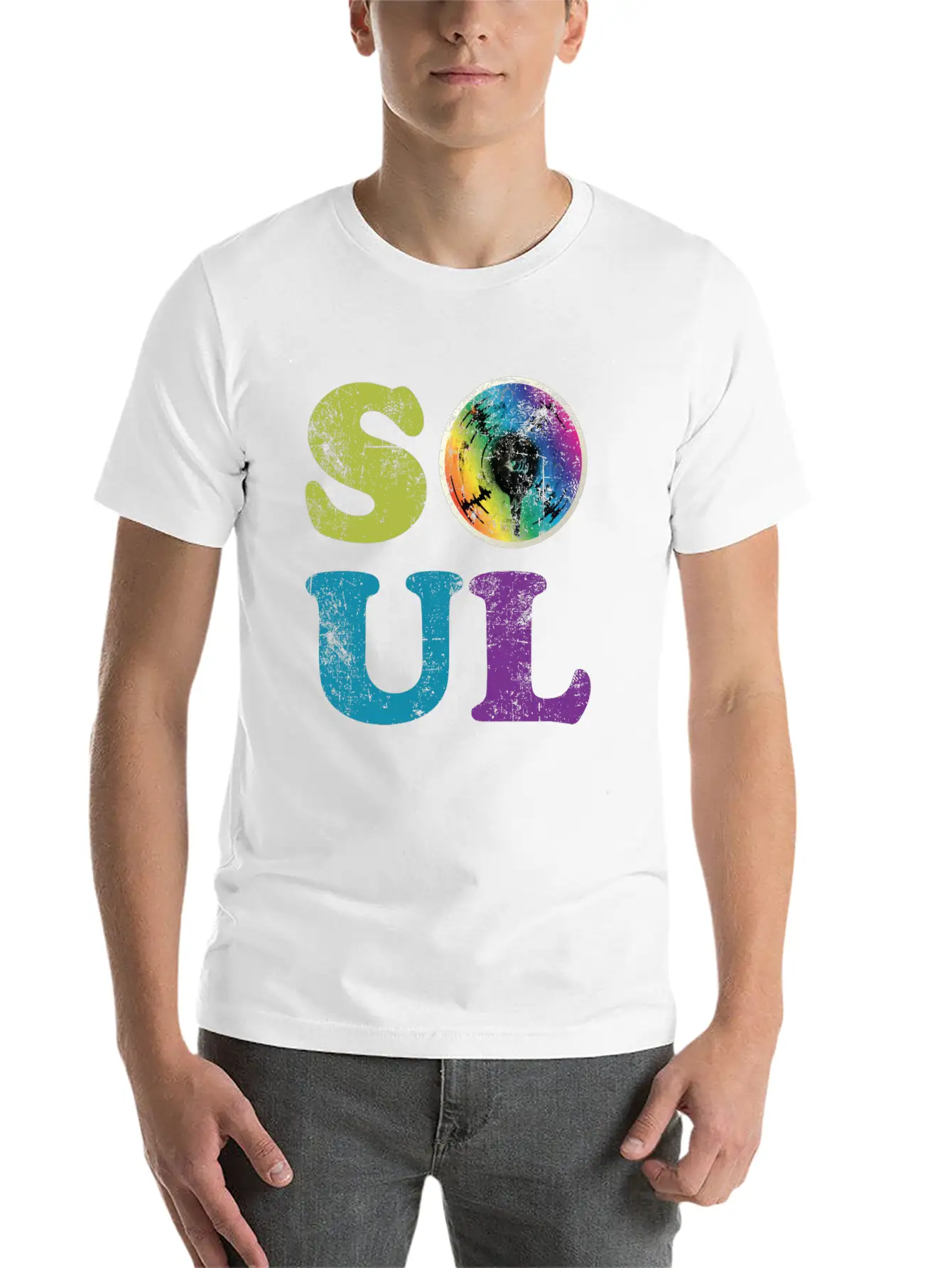 Soul Retro Breathable Graphic T-Shirt – Perfect For Casual Days