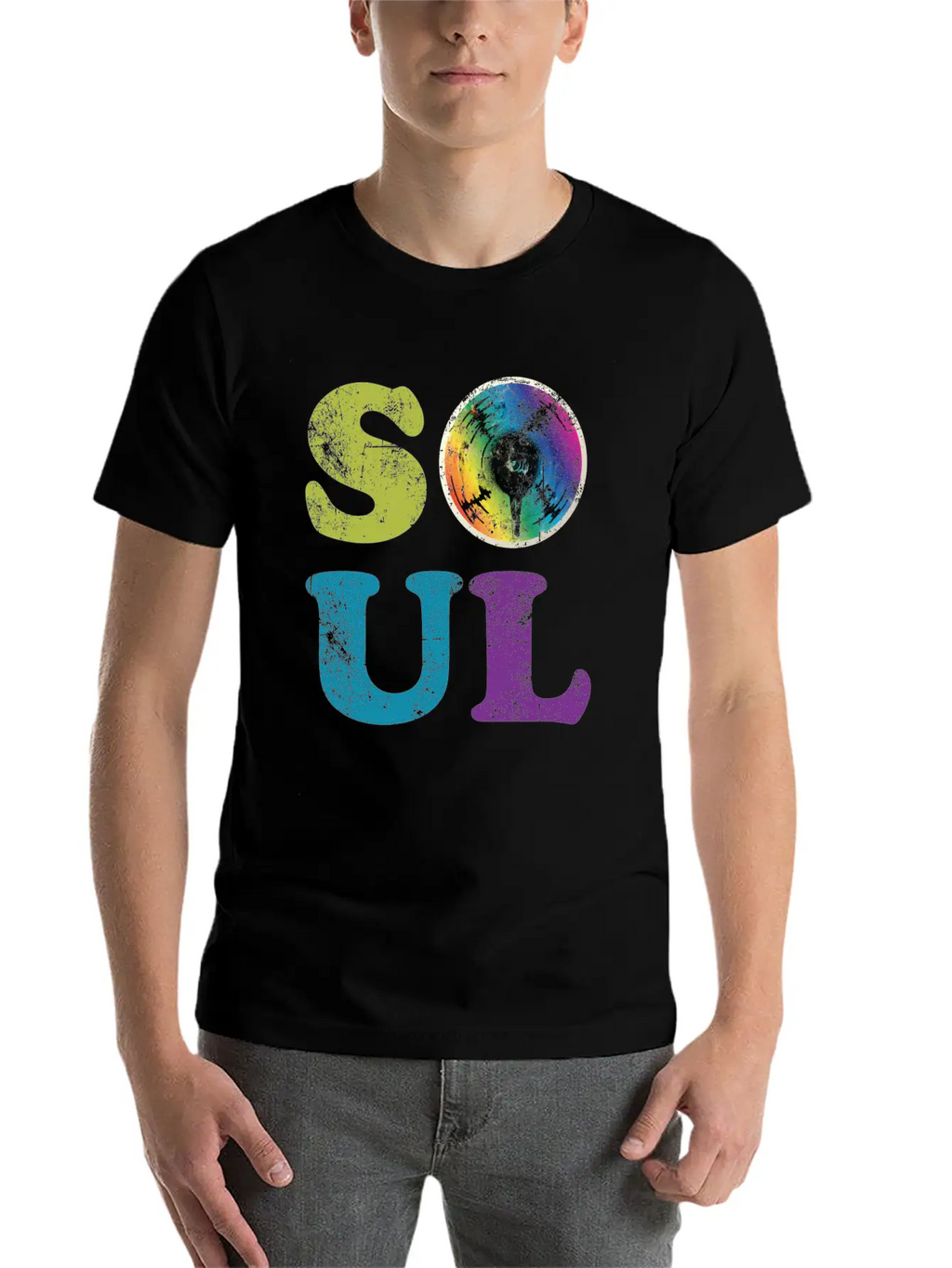 Soul Retro Breathable Graphic T-Shirt – Perfect For Casual Days