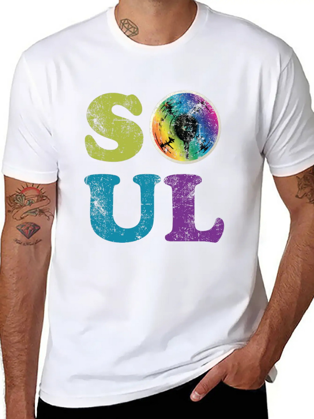 Soul Retro Breathable Graphic T-Shirt – Perfect For Casual Days