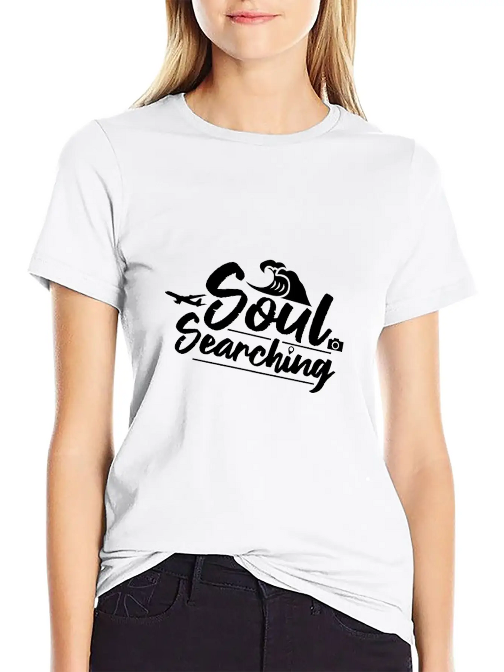 Soul Searching Stylish Everyday T-Shirt – Unisex Basic Cotton Tee