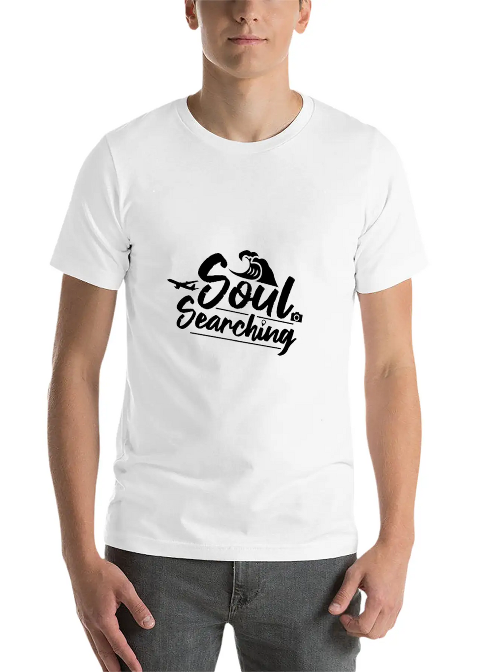 Soul Searching Stylish Everyday T-Shirt – Unisex Basic Cotton Tee