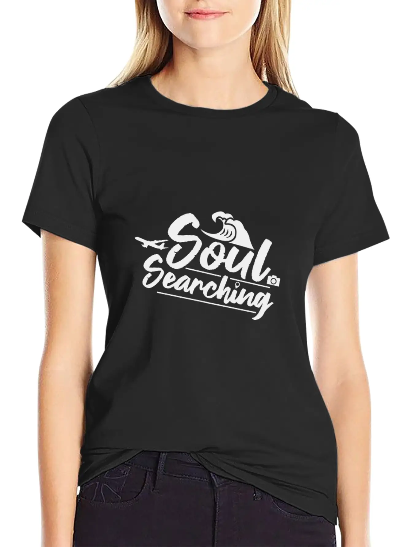 Soul Searching Stylish Everyday T-Shirt – Unisex Basic Cotton Tee