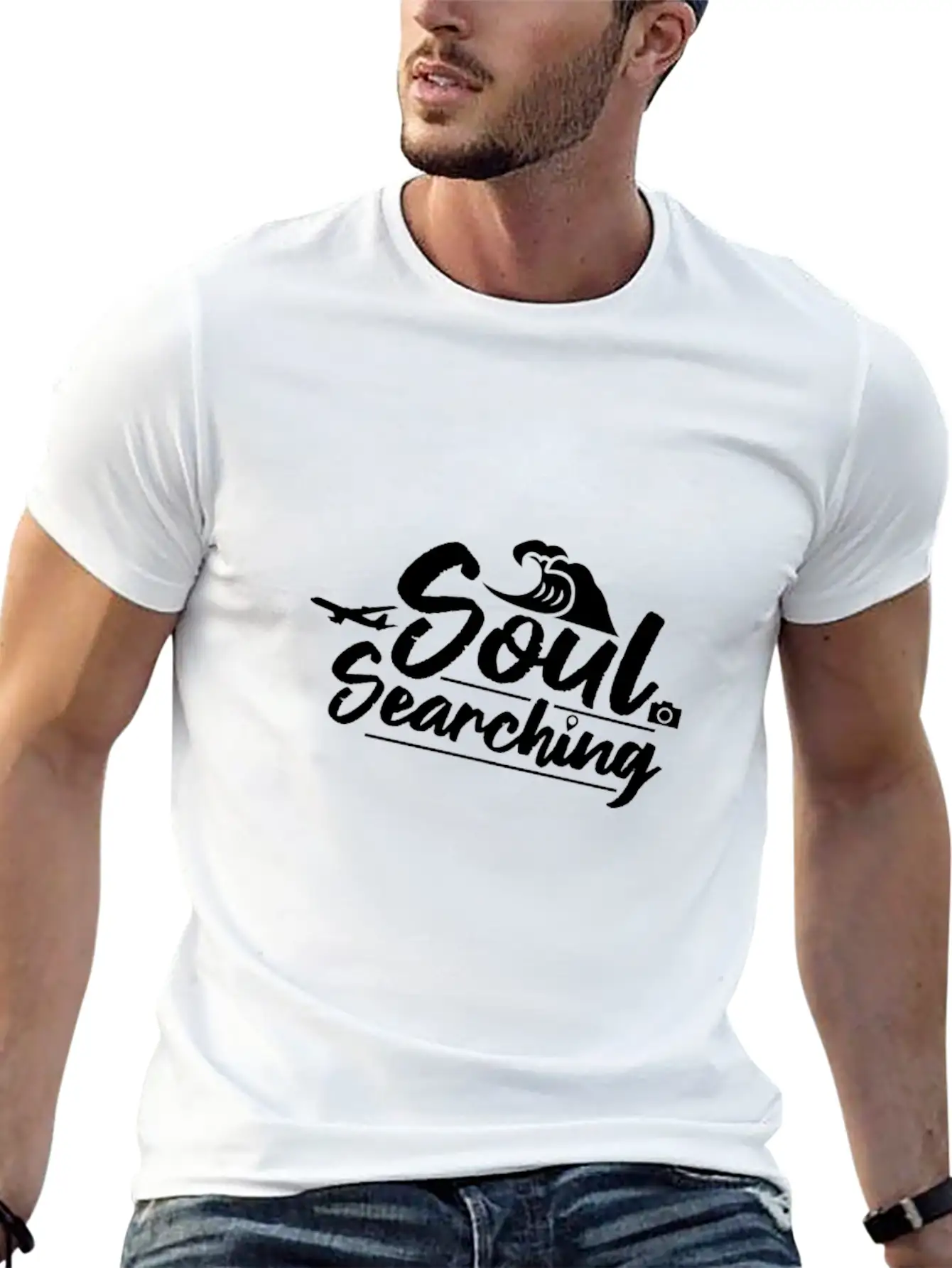 Soul Searching Stylish Everyday T-Shirt – Unisex Basic Cotton Tee