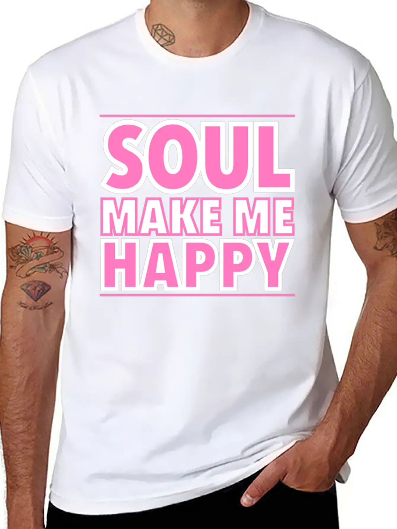 Soulmusic I Blues I Soul I Gift I Afro Relaxed Everyday Tee – Lightweight And Durable Cotton